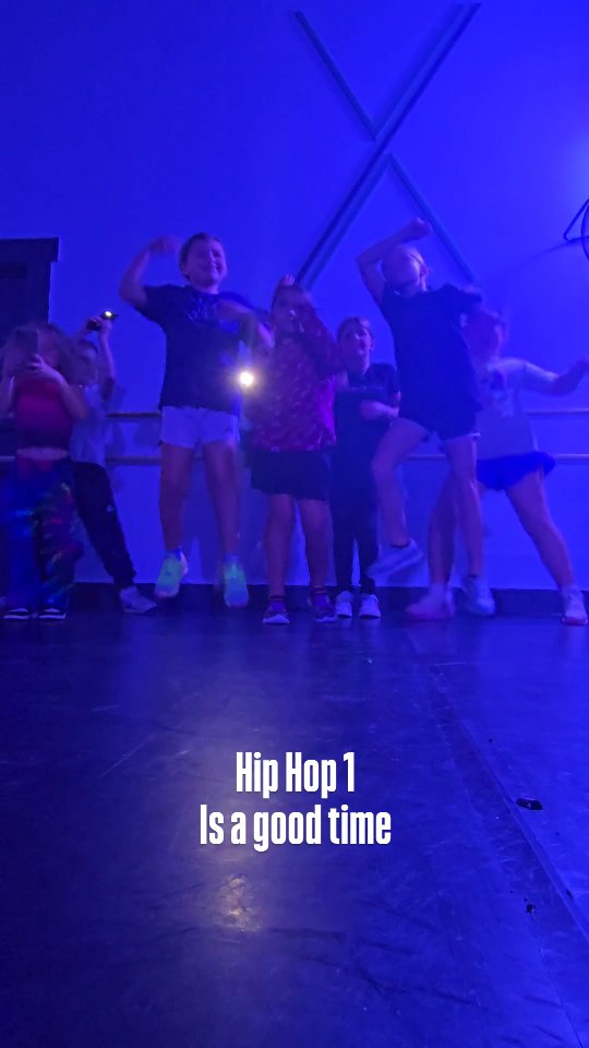 The students in Hip Hop 1 are always having fun.
.
.
You can sign up for a free trial class at complexdance.com!