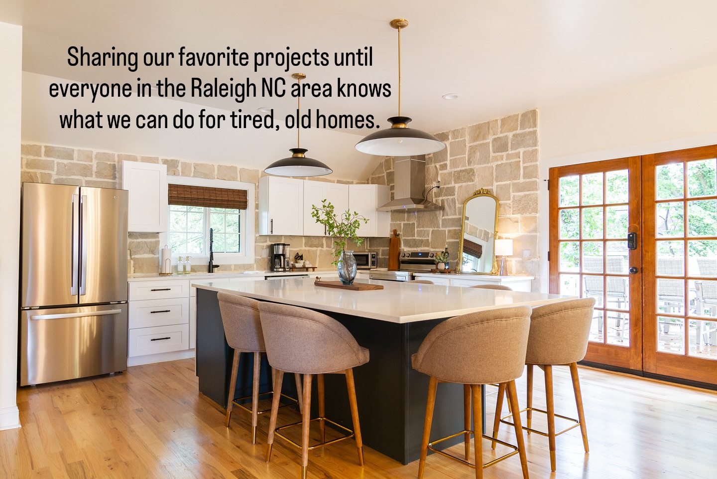 Keep swiping for some of our favorite spaces and befores!
We are a general contracting design and build company. We love updating older homes and helping them stand another 100 years.
For more info on staying in this Airbnb in downtown Raleigh comment “DUEY VINTAGE”
Schedule your free design consult today
Raleigh NC
Wake forest NC
Kitchen remodel
Bathroom remodel