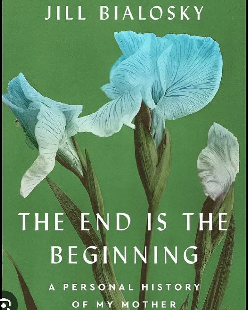 Yom Kippur is coming up soon, which means many of us will recite the Yizkor prayer for a loved one. I can’t think of a better book to read about mourning the loss of a mother. Beautiful, honest, and full of love and compassion. It will crack your heart open in the best way. Thank you again, @jillbialosky .