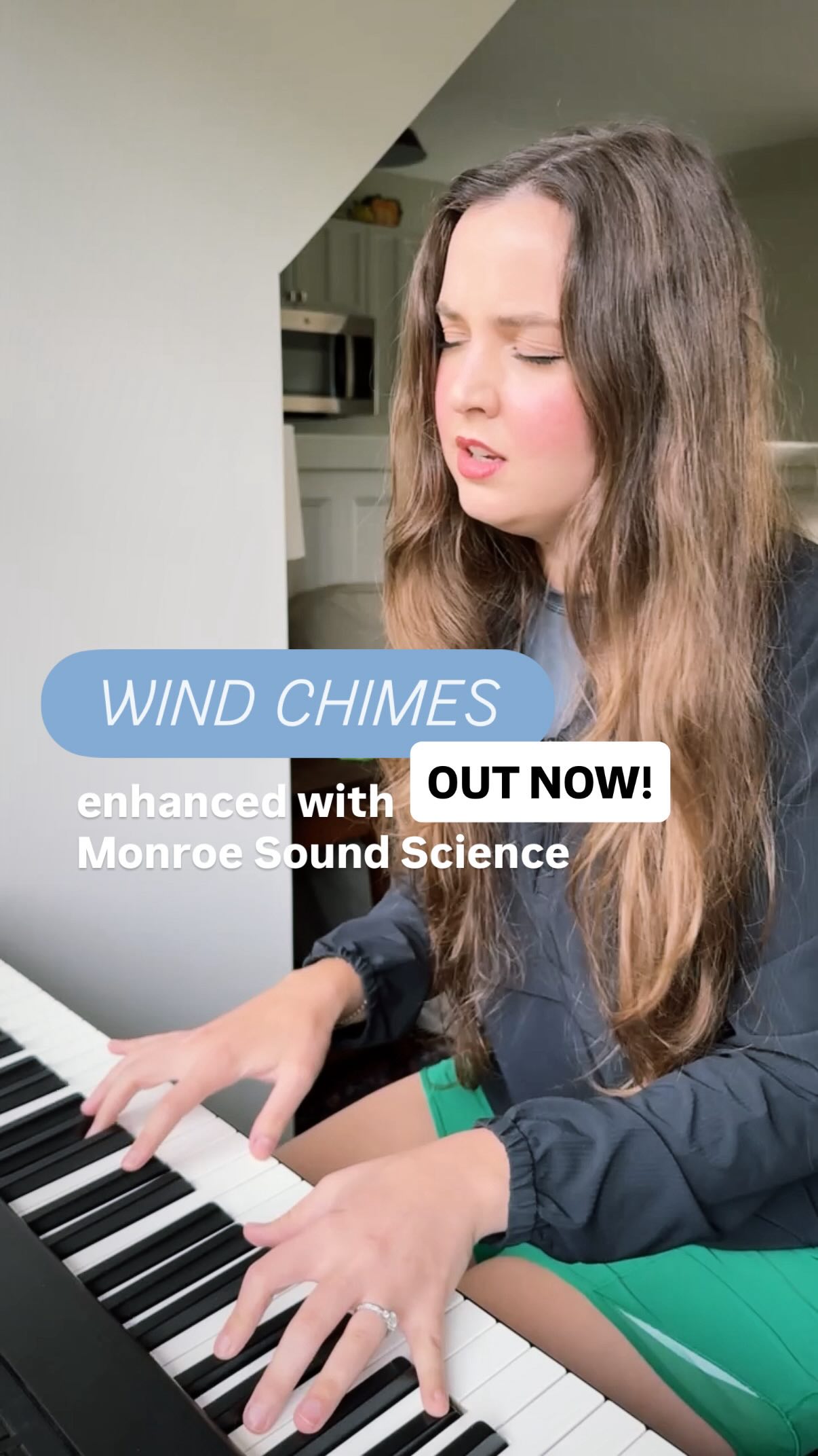 I heal my inner child a little more every time I play this song 💕
🎧It’s out in all streaming platforms and is ENHANCED w MONROE SOUND SCIENCE® 🤯
So quite literally, this song and the healing technology it’s enhanced with can assist you on your journey too!!! 
Thoughts on wind chimes?💕🎐💨☁️🦋👧🏼☀️
