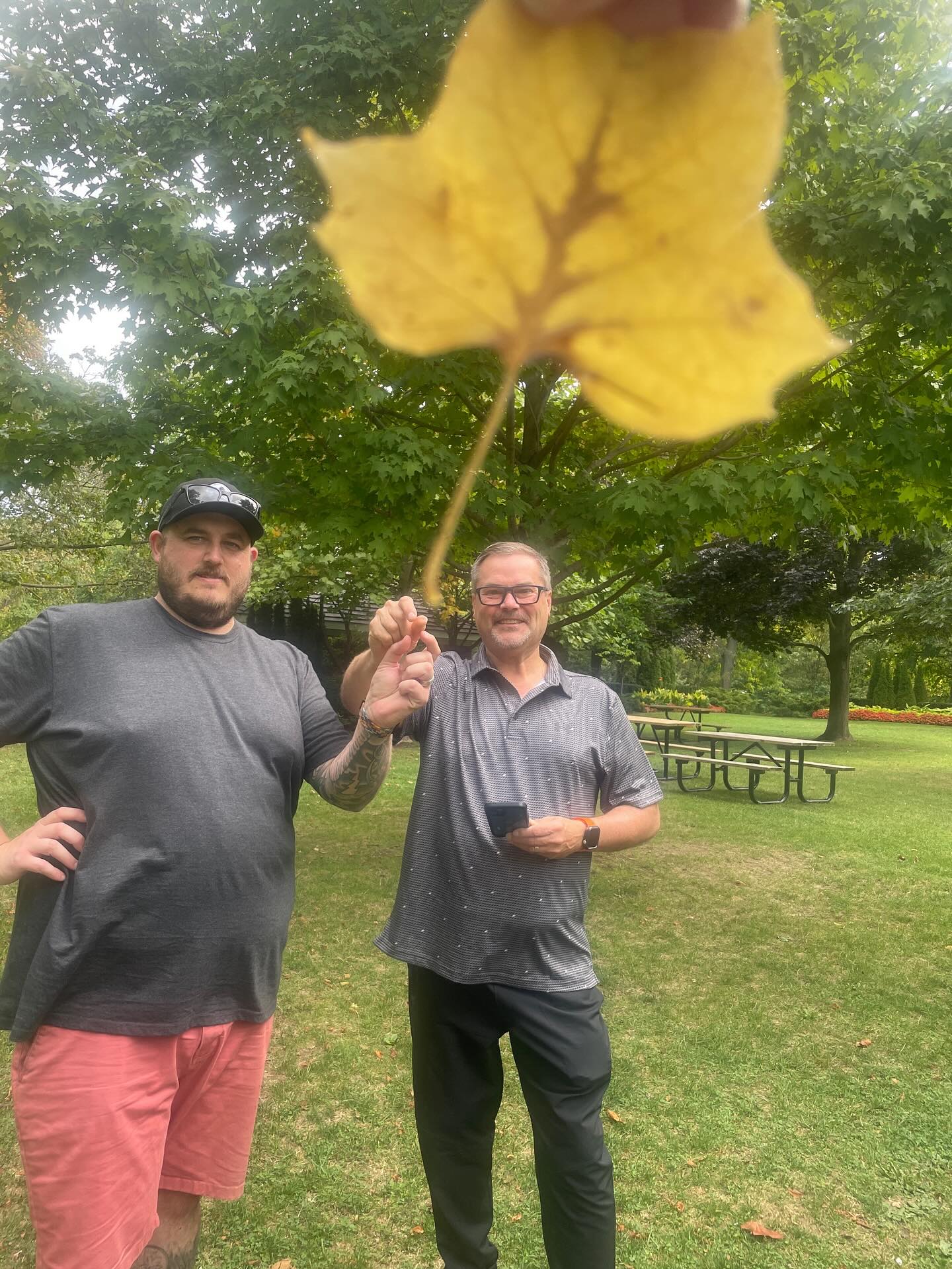 Teams soaking up the gorgeous fall weather during our outdoor team-building adventure in Niagara-on-the-Lake. #teambuilding #outdoorteambuilding