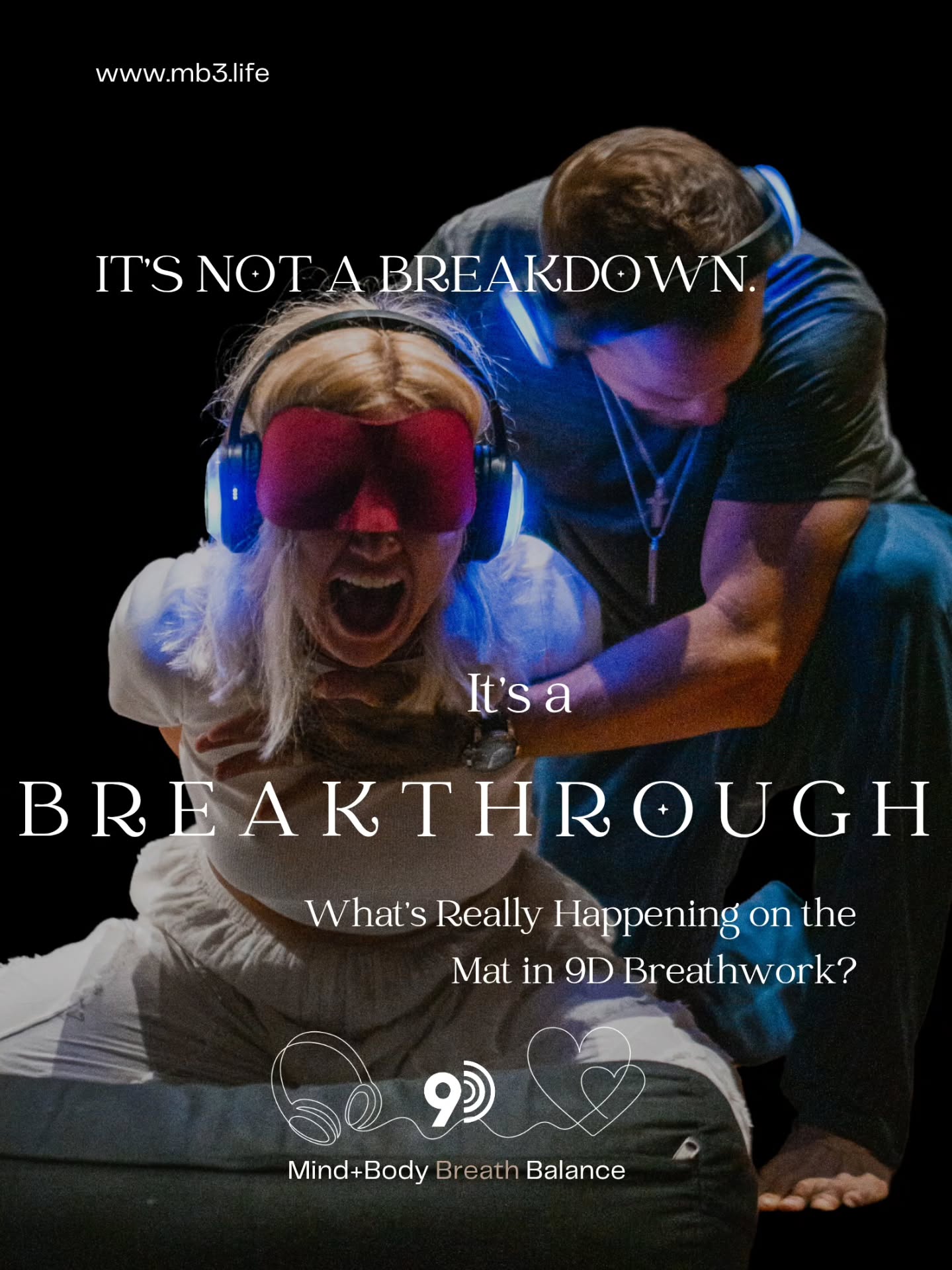 When you see tears, screams, shaking, or even laughter expressed during a somatic 9D Breathwork session, it can seem confusing, even scary.
What you’re witnessing isn’t harm — it’s foundational healing. It’s messy, raw, & real. It isn’t photoshopped or airbrushed. Healing through somatic release doesn’t always look pretty, but it is profoundly human & deeply restorative.
What's going on:
🌀 The Body:
The whole body finally feels safe enough to express. Through intentional activation, the body opens the door for stored tension, stress, and trauma to rise. What may look uncomfortable is actually the body activating and releasing what has been held. This release is not harmful — it’s necessary. It’s the body’s way of unwinding and returning itself to balance.
🌀 The Mind:
As the body expresses, old protective stories and patterns rise to the surface. This is subconscious re-patterning. Breathwork bypasses the thinking mind and brings stored narratives into awareness so they can finally be released. In this process, mind and body reconnect, creating space for clarity, insight, and new ways of being.
🌀 The Heart + Spirit:
Tears, screams, tremors, and spontaneous laughter are not signs of collapse but of expression. Through the body’s natural language of sound, movement, and emotion, we release what we no longer need to carry.
As this release unfolds, we are able to regulate and re-pattern, restoring connection with our own body, our intuitive wisdom, and our God-given knowing. What’s leaving is what no longer serves, making space for clarity, presence, and peace.
This is heart-expanding work — the heart opening and the spirit reorganizing toward wholeness.
✨ This isn’t breakdown. It’s breakthrough.
✨ This isn’t losing control. It’s finding freedom.
✨ This isn’t chaos. It’s the body’s brilliance.
My sessions offer a safe, immersive container for this process. It’s not about forcing release — it’s about allowing the body to do what it’s designed to do: activate, express, regulate, and reconnect.
Ready to experience it for yourself? Have questions? DM me. Let's have a conversation.
Big love- E