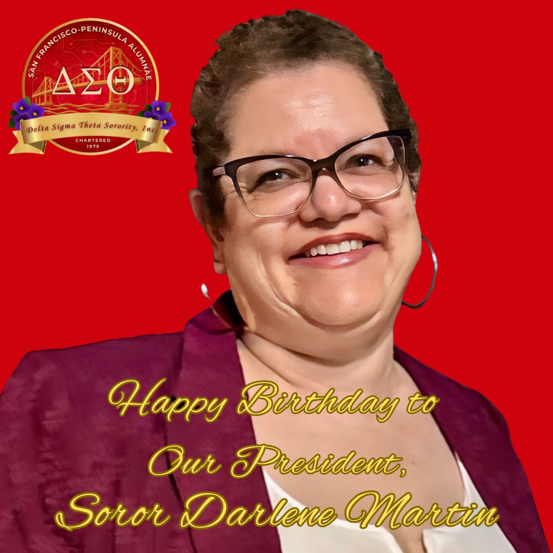 Join us in wishing our Chapter President, Darlene Martin, a very Happy Birthday! Enjoy your day, Madam President!