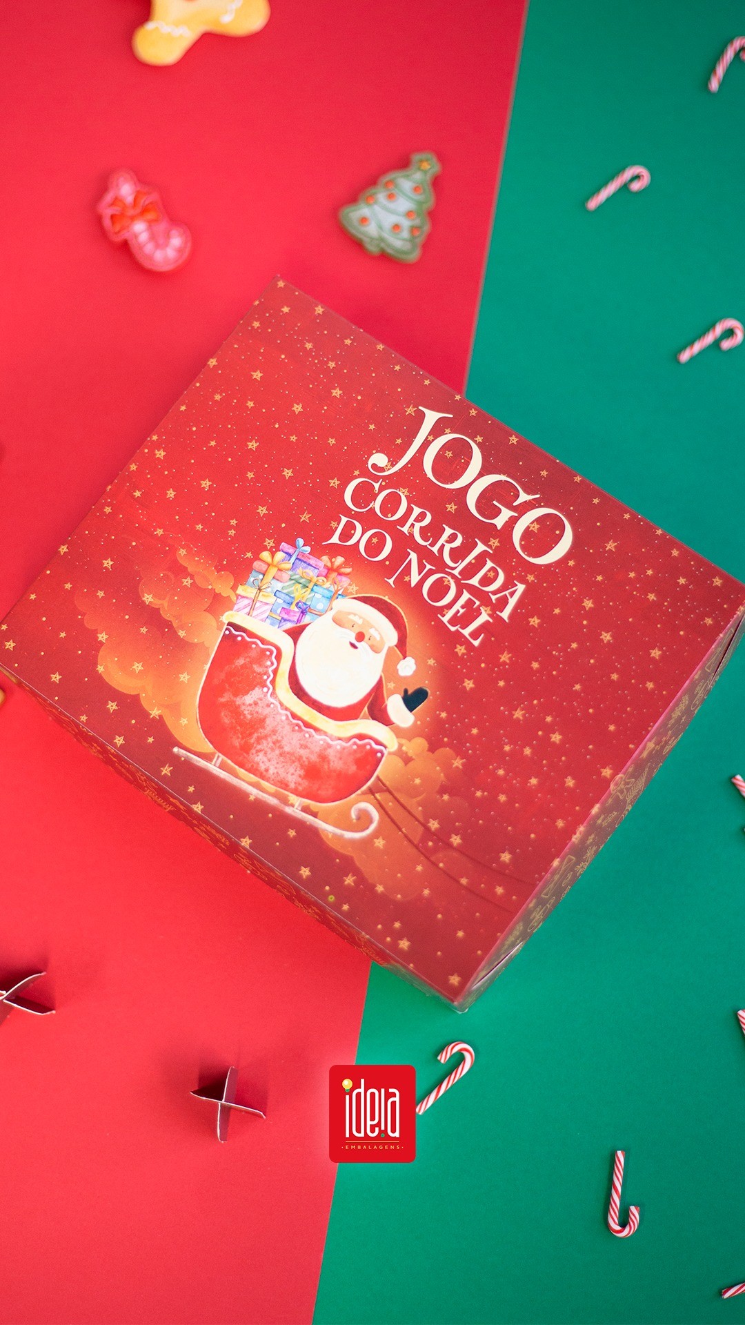 Quem será o mais rápido a entregar os presentes? 🎁✨
Com o Corrida do Noel, a diversão é garantida para as crianças e toda a família! Transforme o Natal em um momento cheio de risadas, brincadeiras e união. 🎄❤️
👉 Garanta o seu e torne o Natal ainda mais especial!
#IdeiaEmbalagens #NatalComIdeia #ContodeNatal #Natal2025
