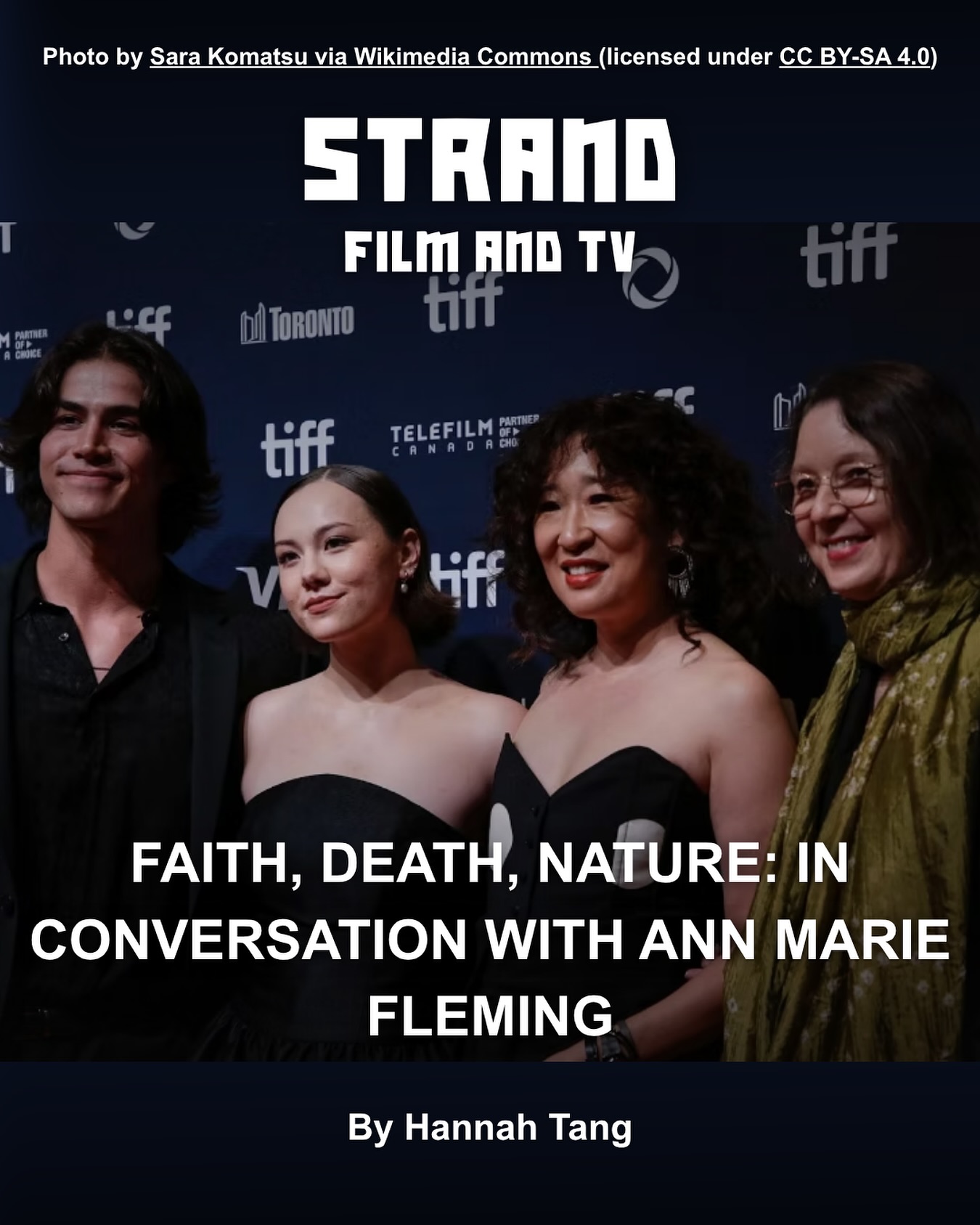 “Ann Marie Fleming is a Canadian filmmaker and visual artist whose award-winning films play with visual mediums and have won the hearts of many.
Her recent film, ‘Can I Get A Witness?’ was named on Toronto International Film Festival’s Canada’s Top Ten list in 2024.”
Film and TV Editor & Writer Hannah Tang sits down with Fleming to dive into the heart of film.
Read via link in bio 🔗