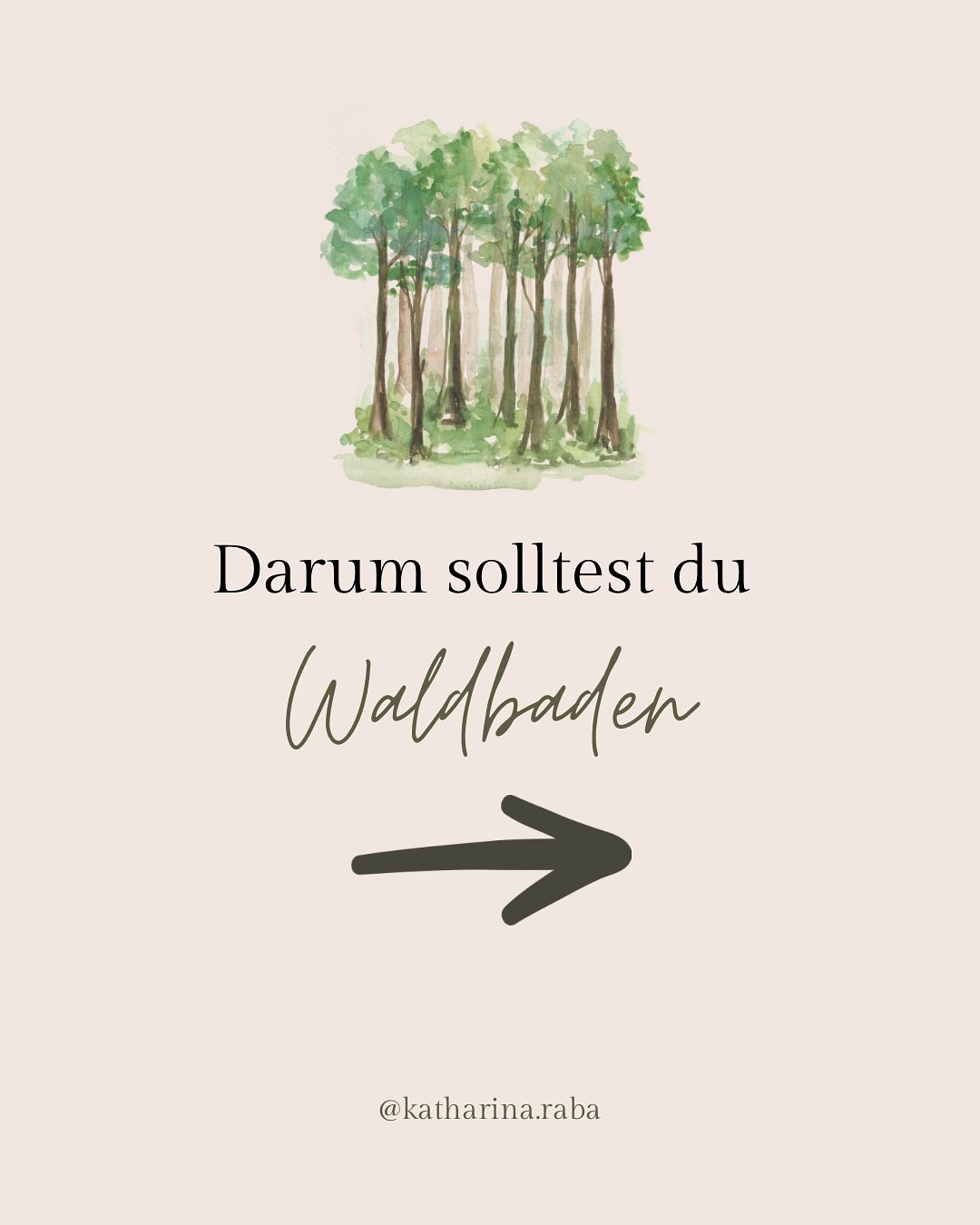 🌿 Waldbaden wirkt
Mir ist wichtig: Waldbaden wirkt und das ist wissenschaftlich nachgewiesen. ✨
Aktuelle Studien zeigen, dass schon kurze Aufenthalte im Wald Stress spürbar reduzieren, den Blutdruck senken und das Immunsystem stärken. Sogar die Schlafqualität und Stimmung verbessern sich deutlich.
Für mich ist das der Grund, warum ich hinter Waldbaden stehe, nicht nur, weil es sich gut anfühlt, sondern weil es nachweislich Körper und Geist stärkt. 💚
👉 Geh langsam, atme tief und lass die Natur auf dich wirken.
#Waldbaden #NachhaltigeGesundheit #Achtsamkeit
#waldliebe #naturheilkunde #waldgesundheit
