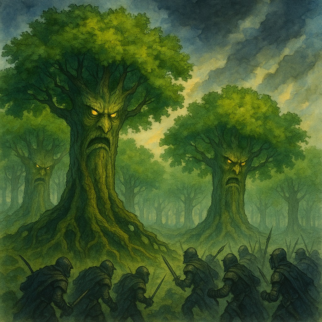 🧙‍♂️ TOLKIEN TRIVIA TUESDAY 🧙‍♂️
Ever heard of the Death Down? It's one of the most chilling locations in Middle-earth, and it's all thanks to the Huorns. 💀🌲
After the Battle of Helm's Deep, thousands of Saruman's Orcs fled into a mysterious forest that had appeared overnight. The Huorns were waiting. These ancient, wrathful tree spirits from Fangorn killed and buried the entire army during the night, leaving nothing but a massive stone mound called the Death Down by morning.
The Rohirrim refused to go near it afterward. The Huorns aren't gentle like Treebeard. They hold grudges, and they remember every axe that's bitten into their kin. What happened in that valley was swift and merciless revenge.
The Death Down stands as an eerie monument to a simple truth: don't anger the trees of Middle-earth.
What's your favorite moment of nature fighting back in Tolkien's world? 👇
#BeyondTheBrandywine #TolkienTriviaTuesday #Huorns #DeathDown #HelmsDeep #LOTR