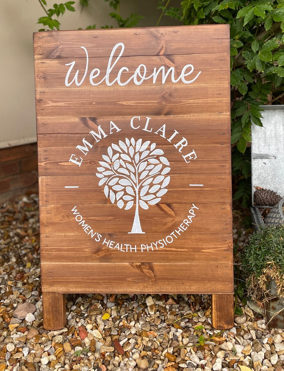 Celebrating 10 years of @emmaclairephysio with new Clinic signs!
Thank you so much @littlewootton for your handmade, personalised signs with all the little special touches!
I cannot wait to see them outside my Clinic space soon xx