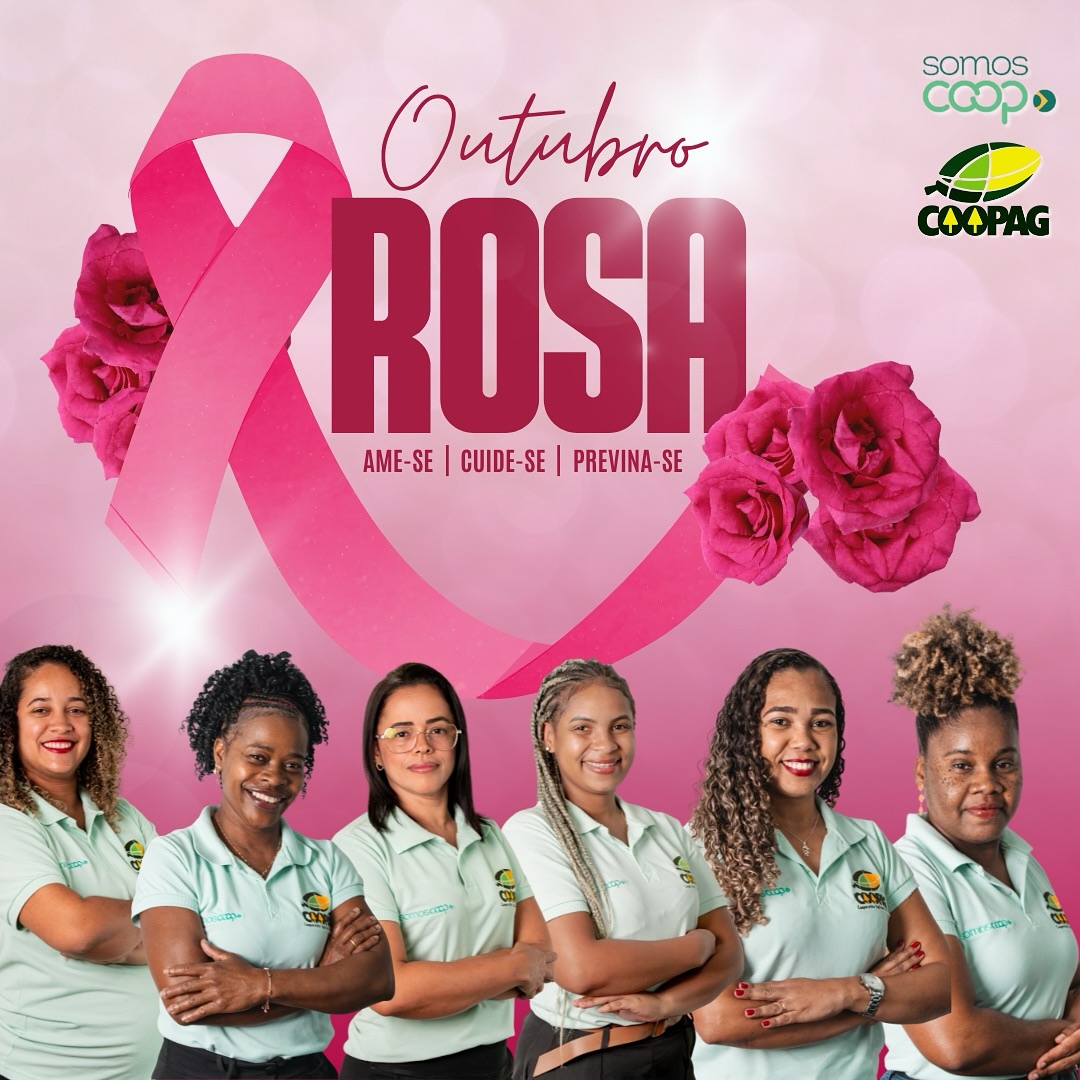 Cooperativa juntamente com nossas colaboradoras apoiamos essa causa ! Previna se !