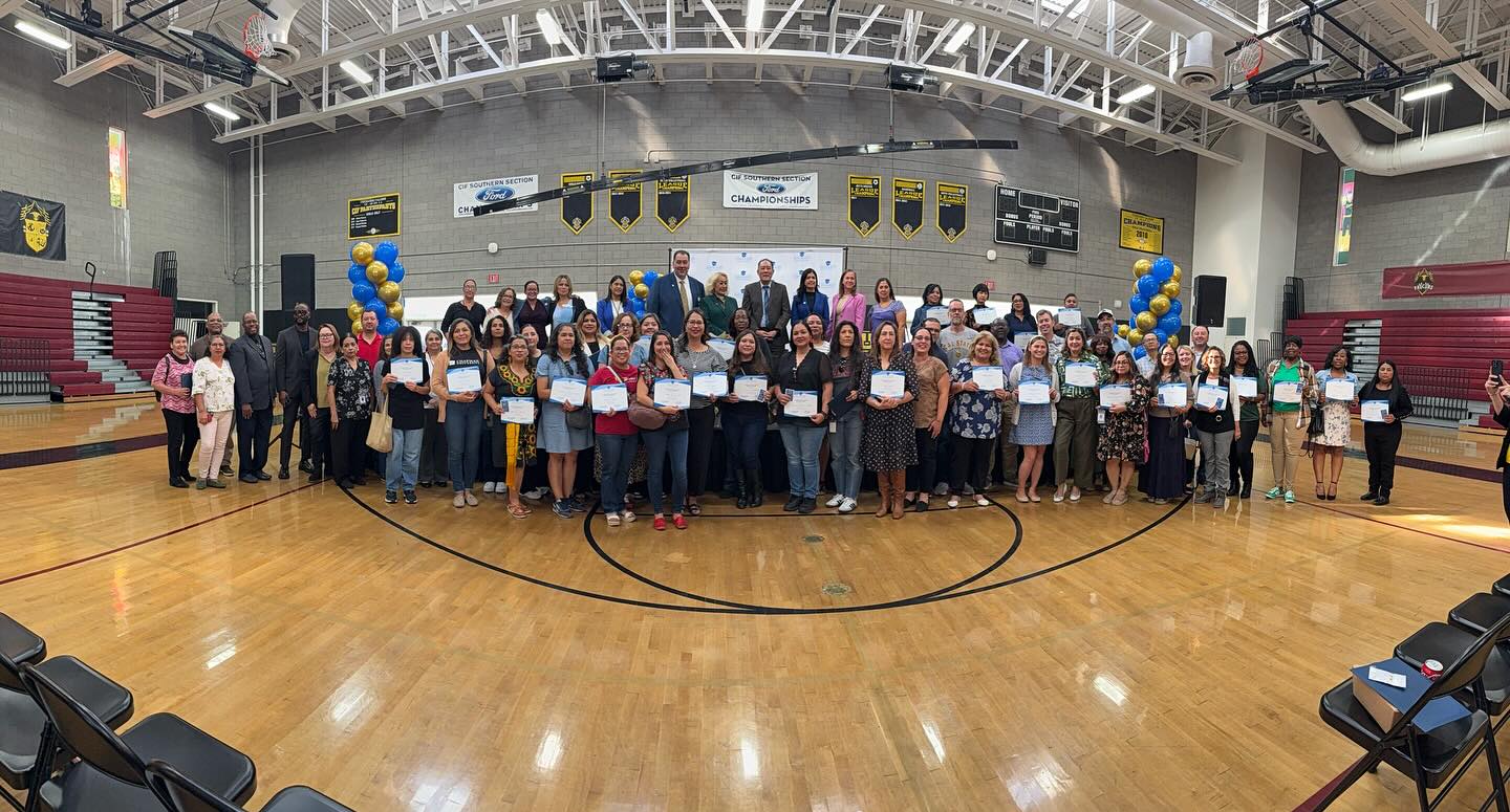 This week, our members were honored for their dedication and commitment to education in Lynwood! Among the recognition were members reaching 10, 15, 20, 25, 30, and 30+ years of service! We thank you and are proud of your milestone! #StrongerTogether