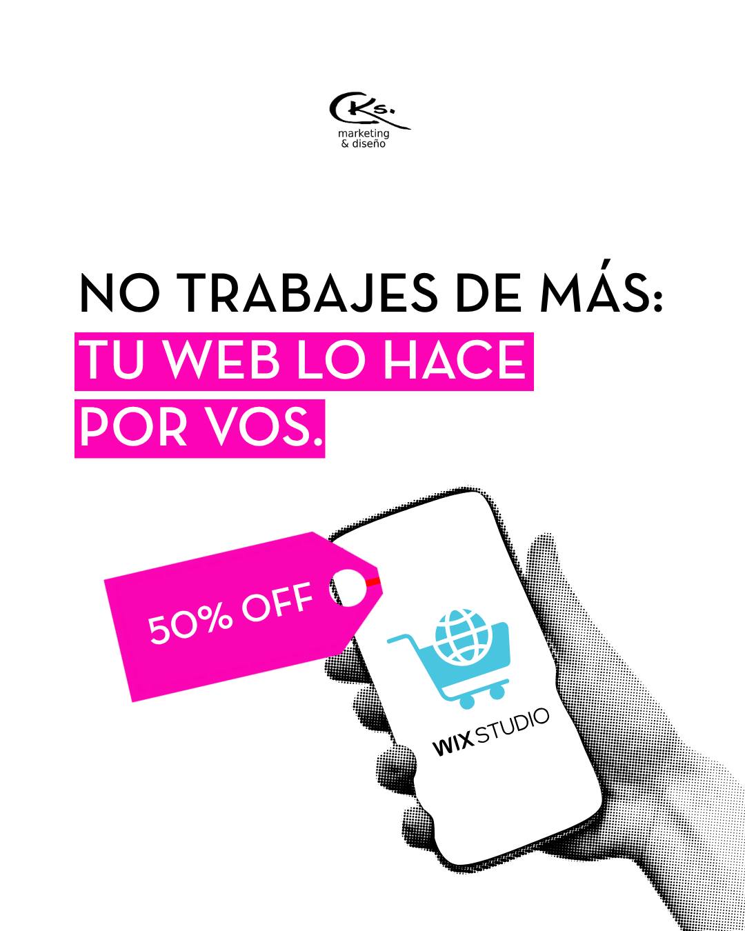 Tu tienda online, más inteligente que nunca 🧠
¡¡Tu web puede trabajar por vos!! Promos que se activan solas. Lanzamientos que salen en la fecha justa. Banners que aparecen solo cuando tienen que aparecer.
Vos pensás la estrategia 💡
La web hace el resto 🚀
:: Menos tareas manuales.
:: Más claridad para tus clientes.
:: Más tiempo para hacer crecer tu negocio.
Porque vender online no es solo estar presente, es tener una tienda que se mueve con vos.
#Ecommerce #Tiendaonline #WixStudio #WixPartners #EstudioCKS #ContáseloAlMundo