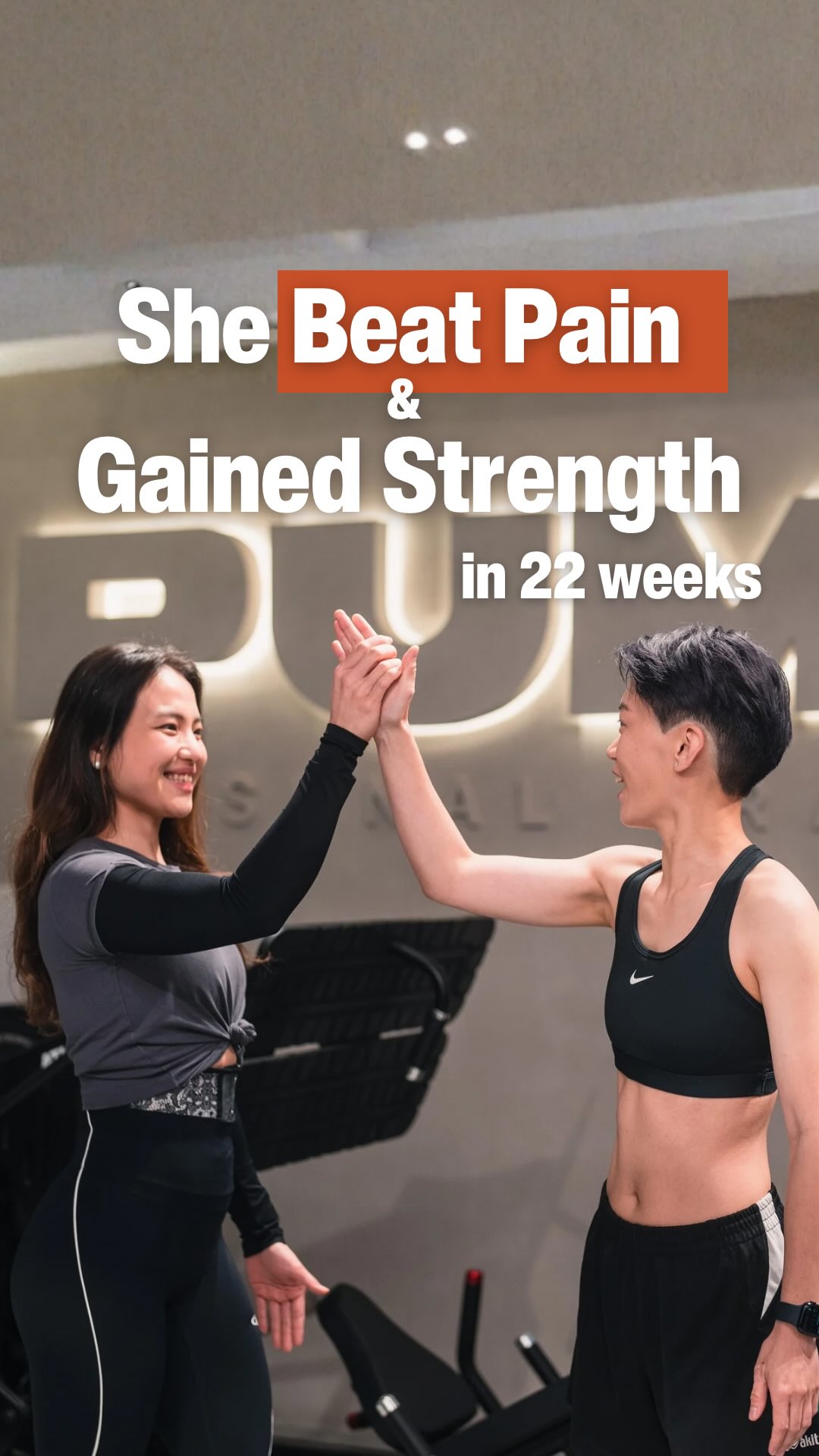 𝗧𝗟;𝗗𝗥 重點
Pain, fear, and an unpredictable lifestyle stood between Jaedyn and her goals, but a tailored plan turned avoidance into action.
痛症、恐懼、生活難以預測,這些因素曾經阻隔 Jaedyn 實現他的目標,但一次PUMP Transformation 把逃避變成行動。
𝗕𝗮𝗰𝗸𝗴𝗿𝗼𝘂𝗻𝗱 背景
When Jaedyn first sat down with PUMP, training felt unsafe: ankle, forearm, lower back, and knee pain appeared during compound lifts like squats, deadlifts, chest presses, and lat pulldowns, and HIIT was entirely off the table. Eating out was part of life, which made a balanced diet unrealistic.
Jaedyn第一次與 PUMP 諮詢時, 她覺得訓練並不安全:無論深蹲、硬舉、胸推、下拉等複合動作都會引發腳踝、前臂、下背及膝蓋痛,高強度間歇訓練亦完全不適合她的狀態,飲食方面喜歡外出用餐,要控制均衡飲食並不容易。
𝗣𝗨𝗠𝗣 𝗧𝗿𝗮𝗻𝘀𝗳𝗼𝗿𝗺𝗮𝘁𝗶𝗼𝗻
We started with listening, not loading. We tested variations to find movements Jaedyn could perform with minimal pain, and building confidence rep by rep. Early stress made quitting feel easier, so we set mini stage goals to show progress fast and kept nutrition accountable via WhatsApp food logs and macro tracking with earned flexibility for on-track weeks.
我們首先聆聽她的問題,然後測試不同訓練動作,從中找出痛感最輕微的動作,逐步建立信心。初期因壓力大令到她想放棄,我們明白她在這階段的需要,因此我們把進度及目標分成小階段,同時以 WhatsApp 鼓勵每一次小突破,加上每天我們一起記錄飲食與宏量營養追蹤,只要進度達標時她便可以獲得一餐 cheat meal。
🔸Duration 期間: 22 weeks
🔸Body Fat 體脂: 28.3% ➡️ 17.9%
🔸Bodyweight 體重: 60.0KG ➡️ 51.2KG
𝗧𝗵𝗲 𝗕𝗿𝗲𝗮𝗸𝘁𝗵𝗿𝗼𝘂𝗴𝗵 突破界限
Over 22 weeks, Jaedyn rewired the story: she overcame her fear of exercise, learned to train without flaring pain, and turned movement into a non‑negotiable part of daily life. This wasn’t just a body change; it was a life upgrade.
Jaedyn 的故事在22 週之後被重寫:她不再畏懼運動,並懂得在不誘發痛症下訓練,更把運動變成日常不可少的一部分;這不只是身形改變,而是把她的生命進行一場健康大升級。
𝗔𝗖𝗧 𝗡𝗢𝗪 立即行動
Hesitation often sounds like “later.” When fear is loud, guidance helps. If pain, uncertainty, or routine is holding things back, PUMP is here to build a plan that fits real Hong Kong living. DM to start today.
我們會因不同個人問題而對健康生活感到猶豫,當問題長期未被解決,這個時候就需要專業帶路。無論你是否因痛症、猶豫或生活節奏令你停步,PUMP會為香港真實生活建構合身的方案,今日私訊我們,盡快將憂愁內心拋棄吧。
#PumpPT #PUMPTransformation #MyPumpTransformation #CentralHKFitness #HongKongPT #CentralGym #BodyTransformation #SustainableFitness #PersonalTrainingHK #FitnessMotivation #StrengthTraining