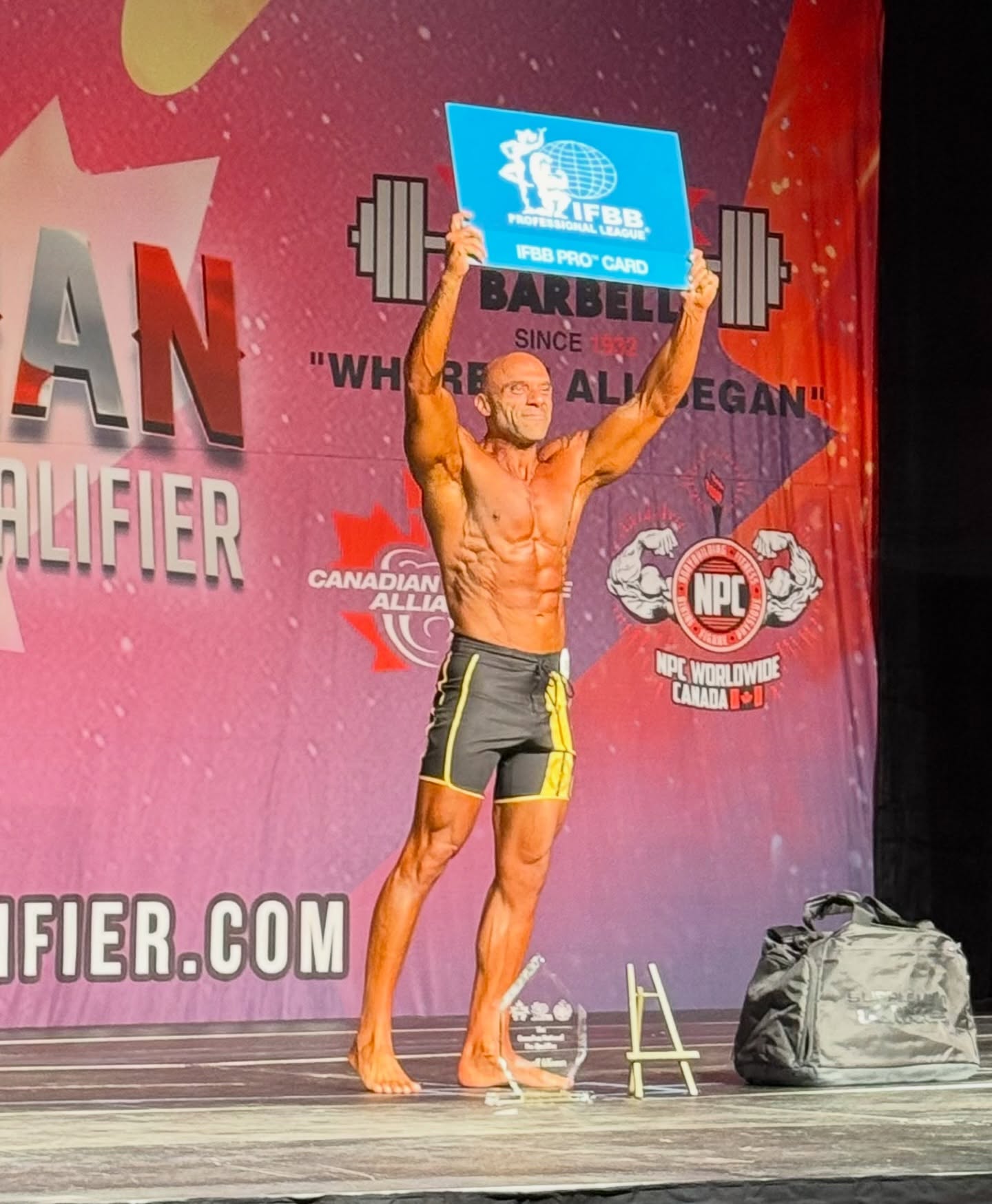 AAAAAND NEEEEEWWWWW IFBB PRO!!
I can’t believe this happened. I’m at a loss for words right now.
