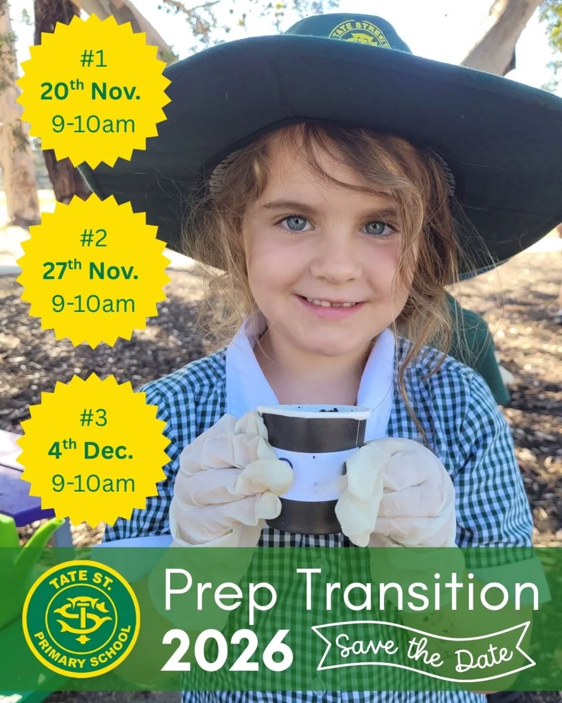 Prep 2026 families are encouraged to lock in the dates for Prep Transition. These sessions are pivotal in setting your child up for success in their transition to school. We look forward to seeing you all again soon!