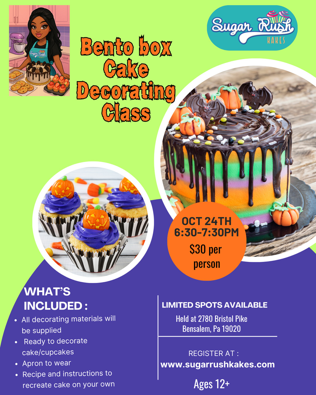Join us at Halloween bento box decorating class
#rsvpnow #savethedate