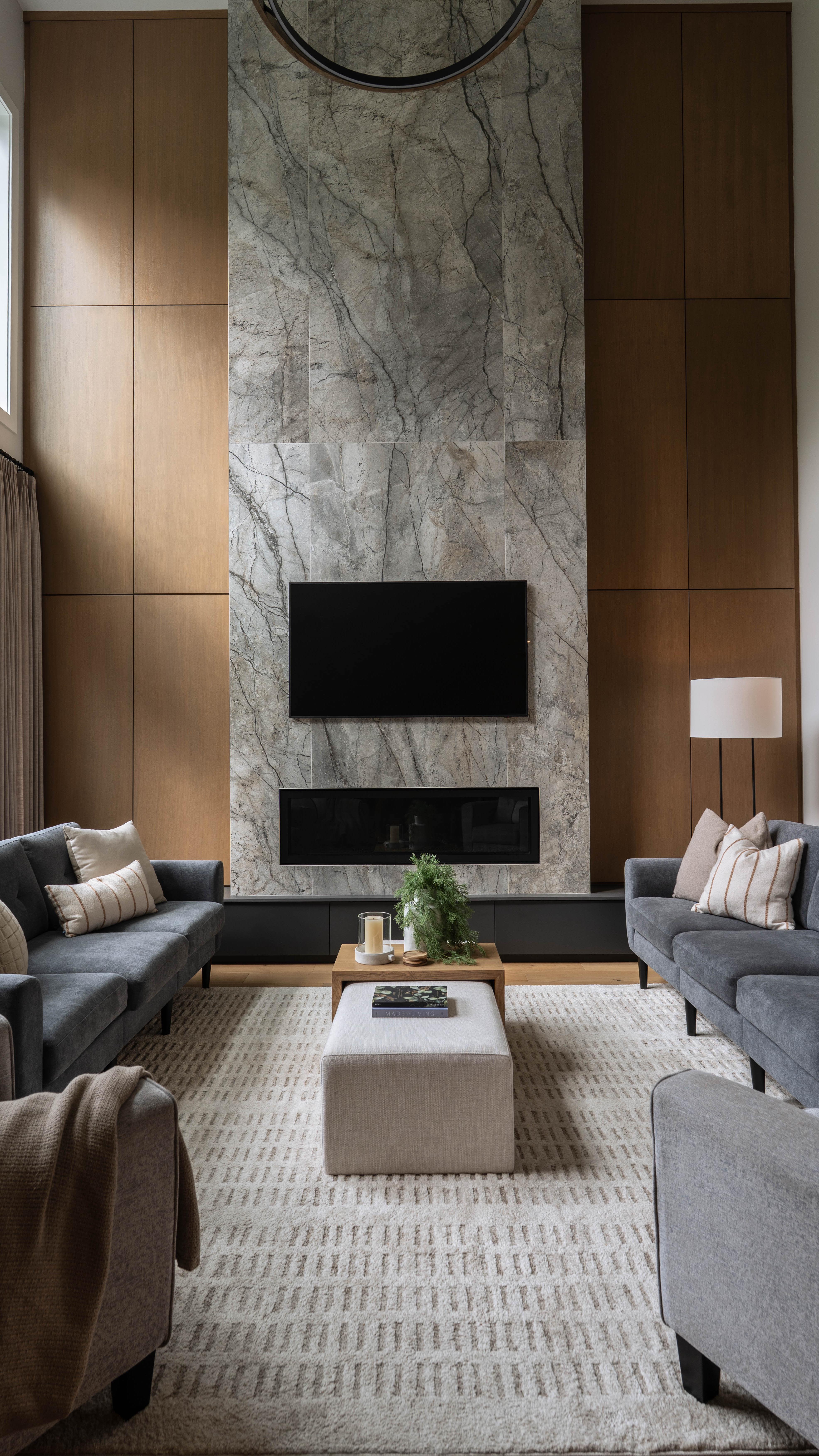 Design is all about the details ✨ These curtains were originally too long to work with the built-in bench, so we had them hemmed to sit perfectly above while letting the second set flow all the way to the floor. Thoughtful solutions like this create a polished look that works with your space, not against it.
#interiordesign #abidehomestyling #fraservalleydesign #interiorstyling #fortlangley