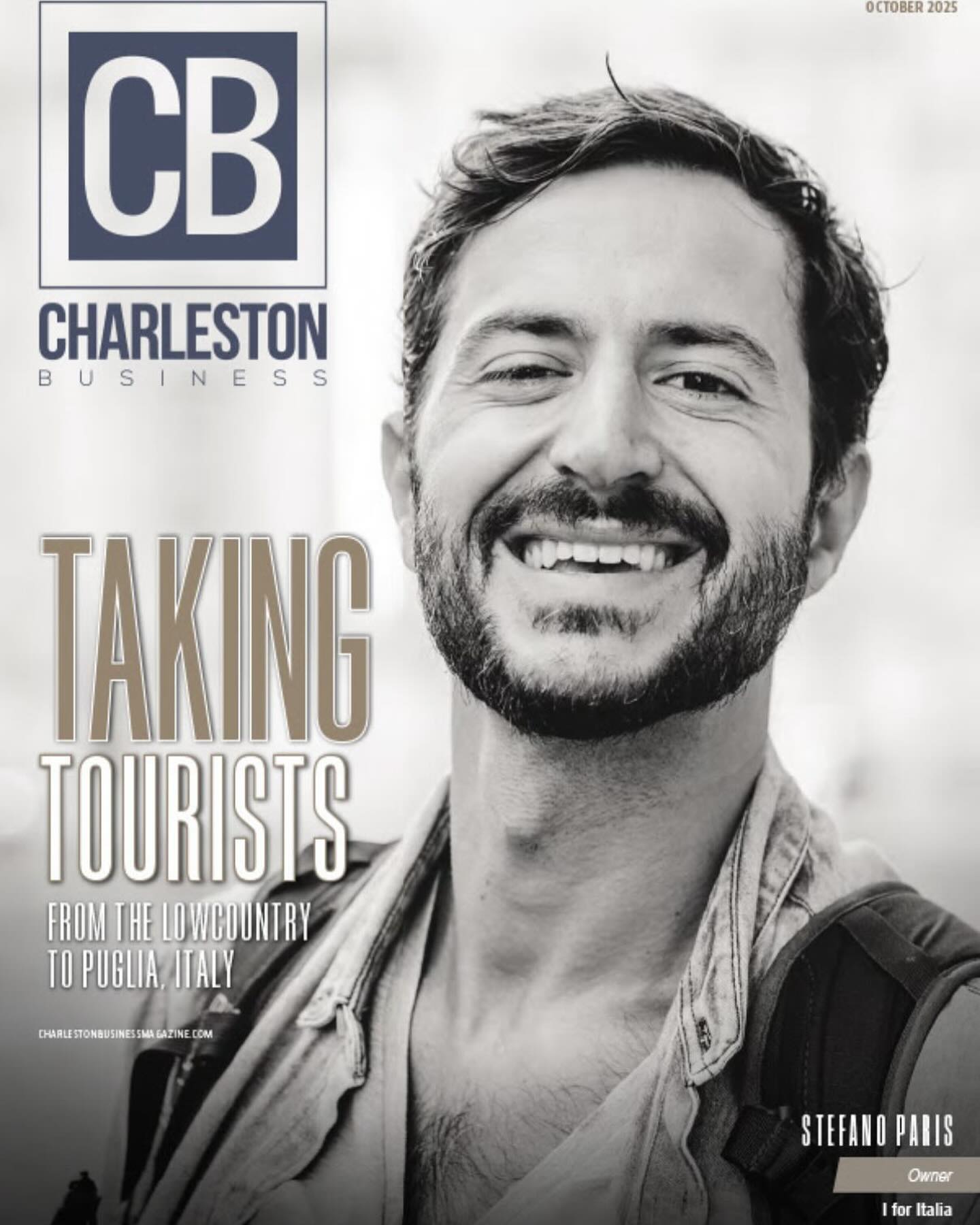 Beyond grateful for the opportunity @charlestonbusinessmagazine gave me to share the story of how and why I started I for Italia!🇮🇹
