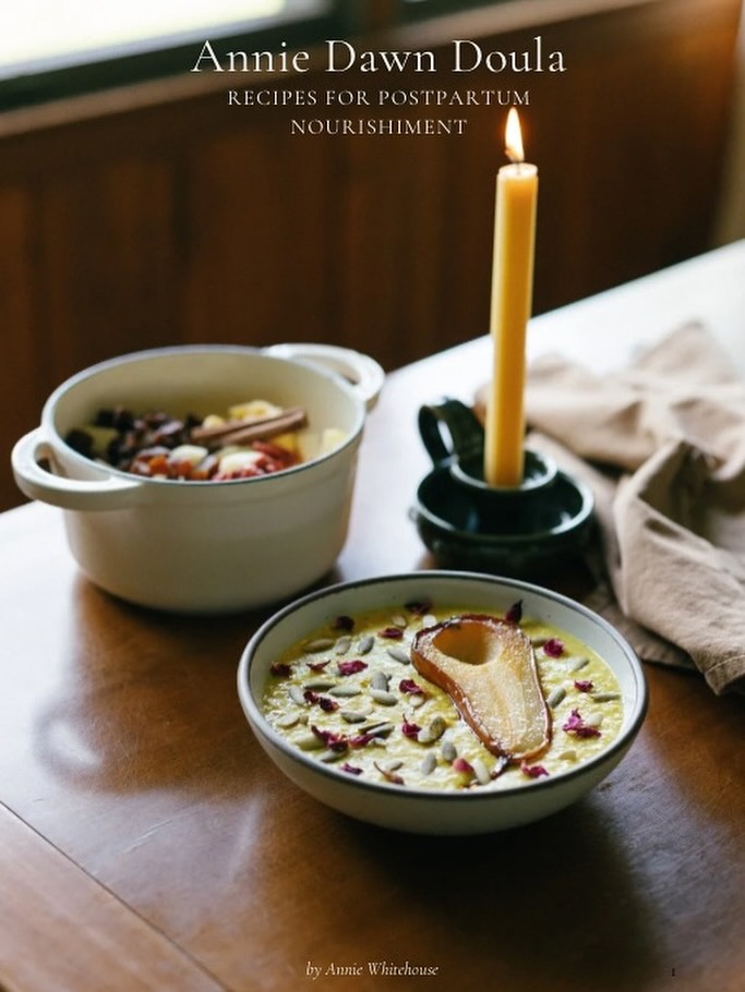 I’m so excited to finally share my e-cookbook with you all🤍 I hope these recipes bring you nourishment and comfort as you step into your postpartum or care for the mothers around you. Thank you to all the beautiful people in my life who’ve helped me get to where I am. I’m feeling so incredibly grateful that I get to do this sacred work🤍 May you be nourished. May you know vitality. May you feel held. -Annie x (click the link in my bio to order🤍)