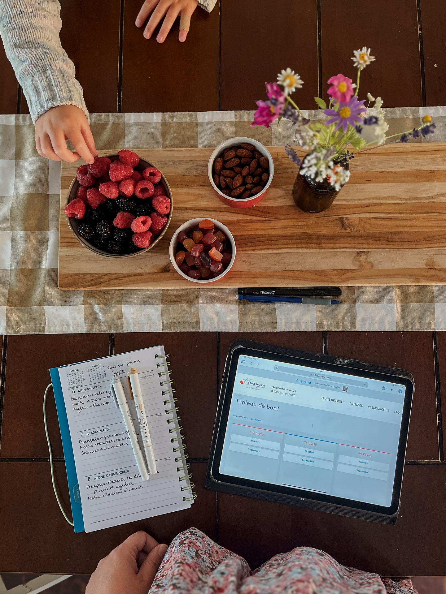 Premier jour d’école/ retour à la routine pour nous aujourd’hui.
Avec papa en congé de paternité tout l’été, nous avons décidé d’étirer les vacances jusqu’à aujourd’hui.
La routine fait du bien, mais oh combien ce fût un merveilleux été!
#homeschooling #motherhood #blogchrétien