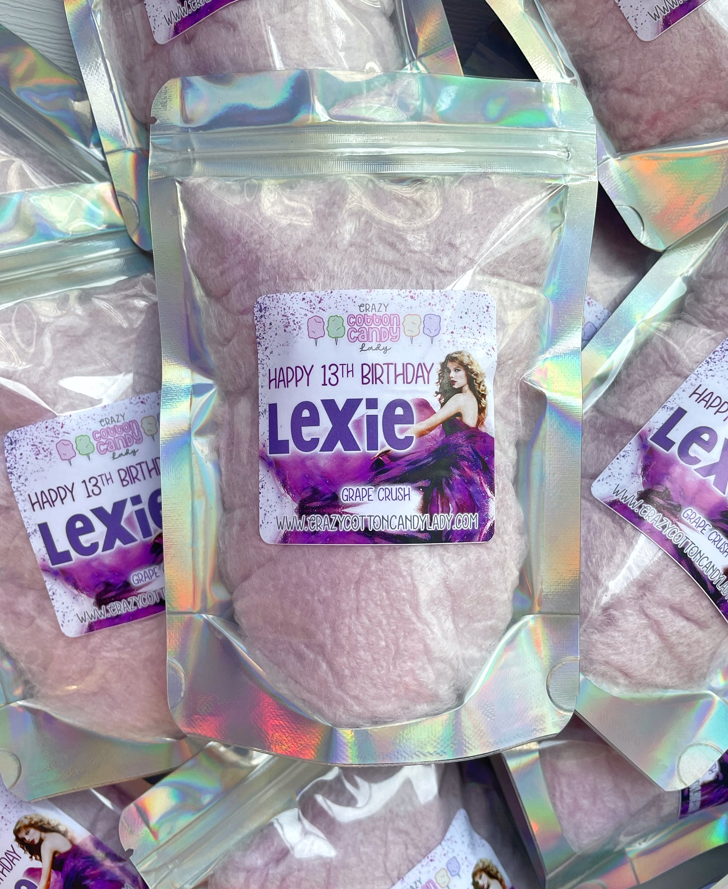 Taylor Swift 💜 birthday party favors 💜
Order custom favors for your next event.
Ship directly to your door or pickup in Williston VT on Tuesdays only.
Get started at CrazyCottonCandyLady.com and go to our CUSTOM FAVORS page.
#crazycottoncandylady #taylorswift #birthdayfavors #vermont #customfavors