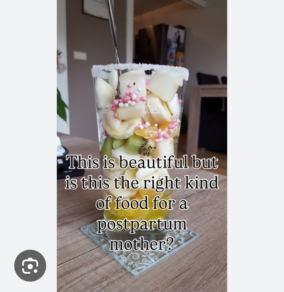 The answer is NO!
Join my Postpartum Cooking workshop to learn what is good for the new mother and how to make it!
Thursday 16th of October
DM for more info
#postpartumvoeding #postpartumrecipes #postpartumdoulas #kraamzorg #holistischkraamzorg