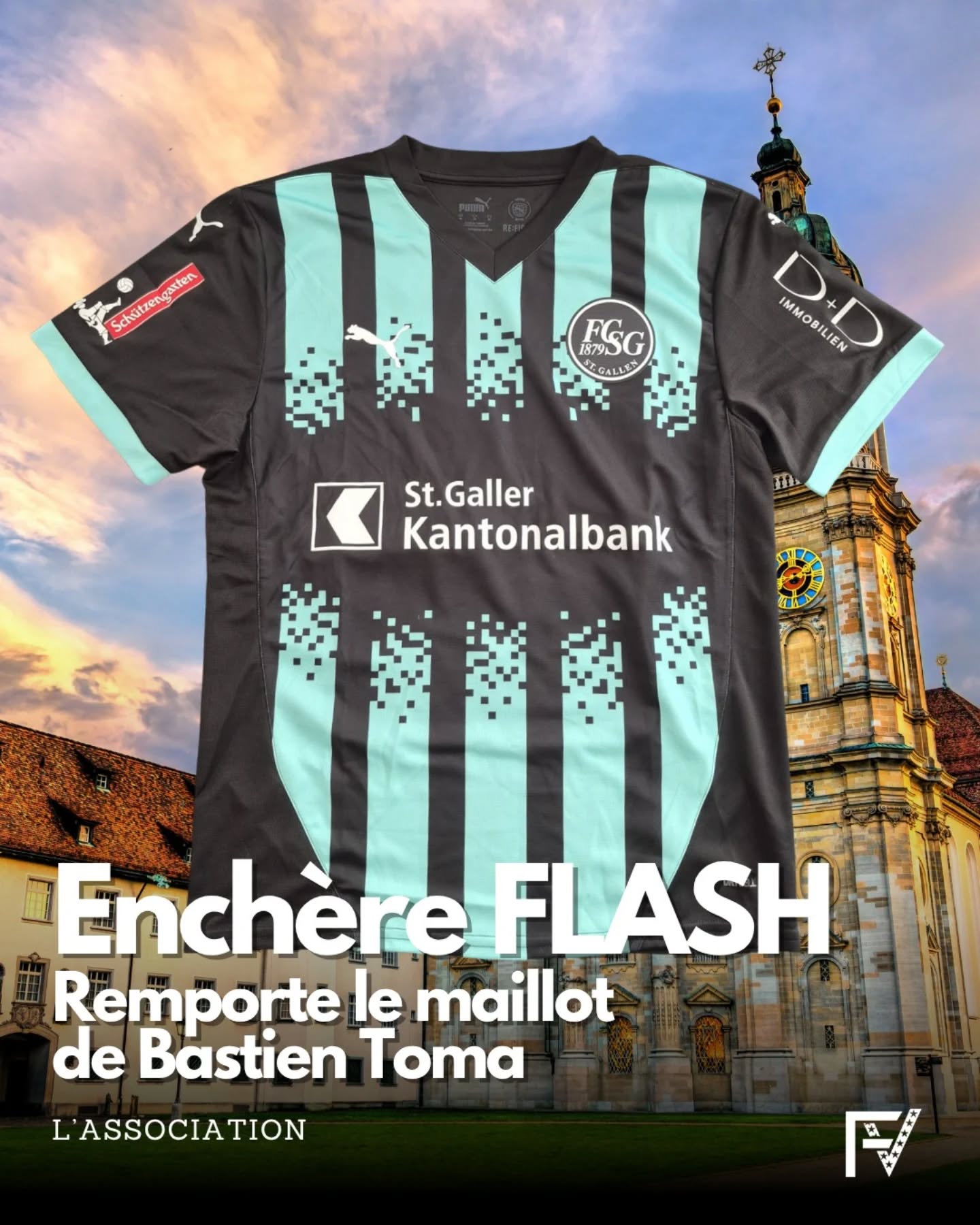 L'association met en enchères le maillot de Bastien Toma. Pour miser et remporter le précieux sésame, rdv sur le site internet où tu pourras commenter pour placer ton enchère ! 🤝🏻
On profite pour remercier Bastien pour participer à ce projet qui permettra d'aider les clubs locaux.
Article complet sur notre site internet 💻
𝗙𝗩 🔴⚪⚽
#footballvalaisan #foot #football #sport #soccer #fv #valaisan #valais #wallis #footamateur #futbol #plaisir #lovefootball #jogabonito #dimanchematin #sundayleague #ligueamateur #transfer #mercato #infomercato #sundayleague #formation #associationfootballvalaisan #article #campfv #footballvalaisan.com #toma #bastientoma #enchère #stgall #stgallen