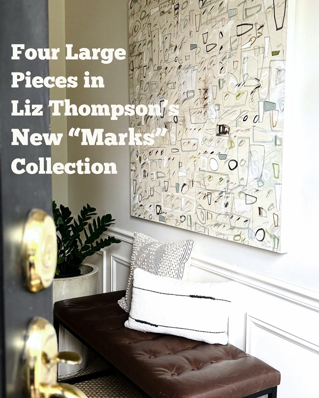 Early Access to Liz Thompson’s new collection is here!
Four new large-scale abstract pieces are now available exclusively to newsletter subscribers. Each painting explores beauty through layered marks, soft textures, and neutral tones while capturing a quiet energy and a sense of calm. These pieces are a thoughtful and elegant way to add original art to your home.
Sign up to see them before they officially go live on the website and enjoy 10% off through Friday, Oct 10.
Click the link in profile to join the list.