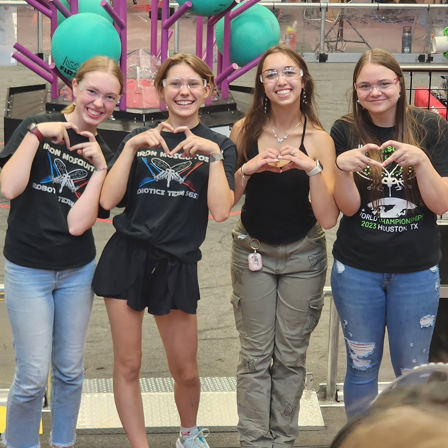 Great time this weekend at Rise. 8 different girls operated our robot in competition and helped to keep our robot moving for the win. Thanks to all for a fun competition and to the strong carry by our alliance partners @frc_3100 @chickenbotpie @7849davinciscreation . Also, if you need things from @tnt3102 pit, we pretty much have it memorized at this point. Busy day!