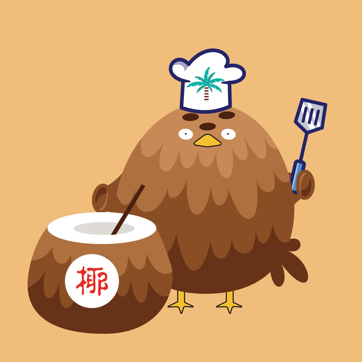 Play with IP. #coconutchicken #branding #brandIP