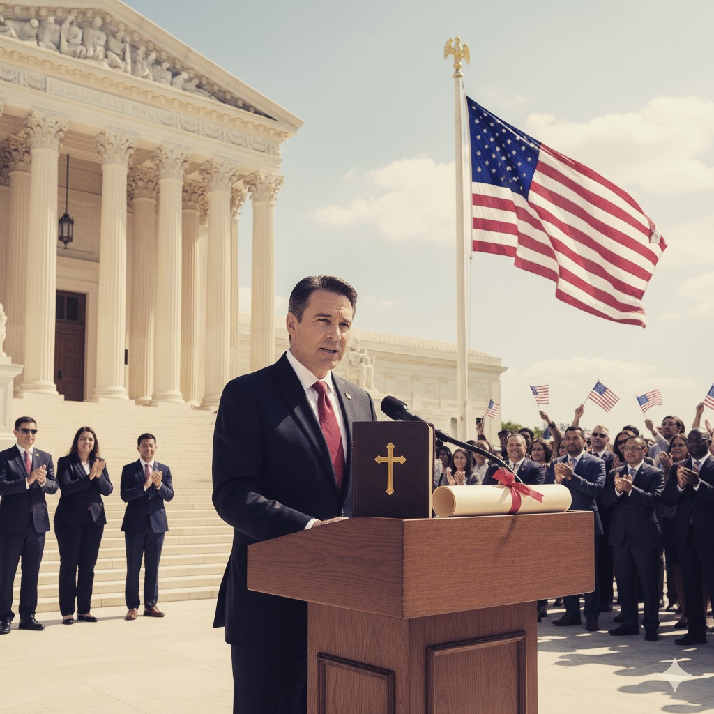 📖 When Politics Becomes a Holy War
What happens when faith and politics become one and the same?
In America today, more people are being told our political battles are not about policy or compromise but about good versus evil.
From Christian Nationalism to online echo chambers, the language of “holy war” is reshaping how we see our neighbors, our nation, and even God. The tragic assassination of Charlie Kirk is already being used by both sides to deepen division and anger.
But Scripture reminds us:
“Love your enemies and pray for those who persecute you.” (Matthew 5:44)
“My kingdom is not of this world.” (John 18:36)
We can hold faith deeply without turning it into a weapon. We can disagree without declaring war. To protect democracy and human dignity, we must choose understanding over hate.
Read the full piece now at 👉 www.thedi1776.com
#FaithAndFreedom #ChristianNationalism #AmericanDemocracy #holywar #PoliticsAndFaith #the1776 #faithoverfear #UnityOverDivision #DemocracyMatters #charliekirk #ReligiousFreedom #bibletruth #loveyourenemies #CivicFaith #PoliticalExtremism #christianityinpolitics #PrayForAmerica #goodvsevil #ChurchAndState #FaithInAction
