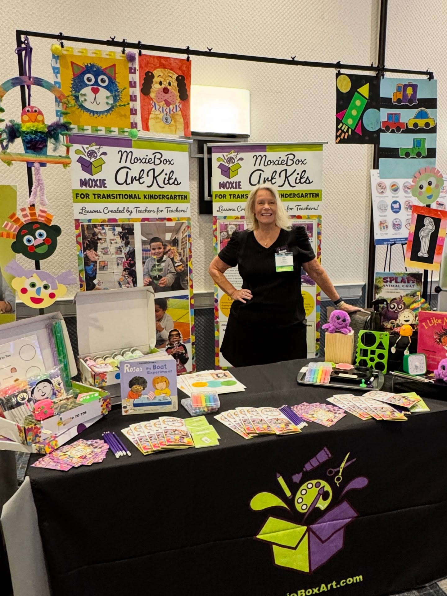 Ready to kick off the @caaeyc TK Institute. Stop by and say hello!!