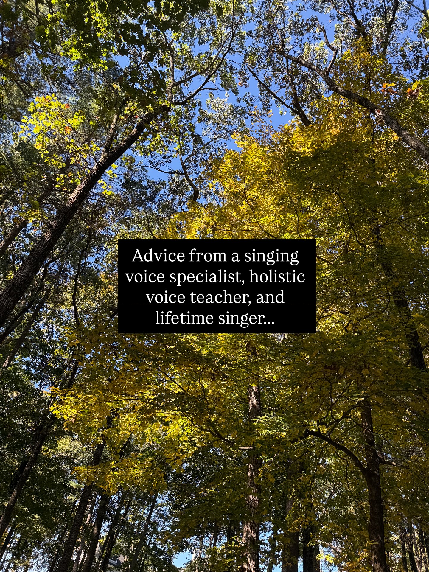 The reason you haven’t “arrived” vocally and personally isn’t your fault, it’s the method you’ve been using…
If you are t looking deeper, at the SOIL of your being, the fruit and vines will be spoiled and never heal.
As a holistic voice coach, I help singers address the soil, or the cause: 
🕳️ the nervous system - affecting EVERYTHING
Not the fruit or the symptoms like every other coach:
🍓 tongue tension 
🍎 jaw tension 
🍒 posture problems 
🍉 pitch issues 
🍊breathing issues 
That stuff is great and I do that too, but it only makes LASTING CHANGE if the soil is healthy!!! 
⭐️If you want to learn more, DM or COMMENT “CHANGE” and I’ll send you my free training 🙌🏻🙌🏻
Talk soon,
Emily💙