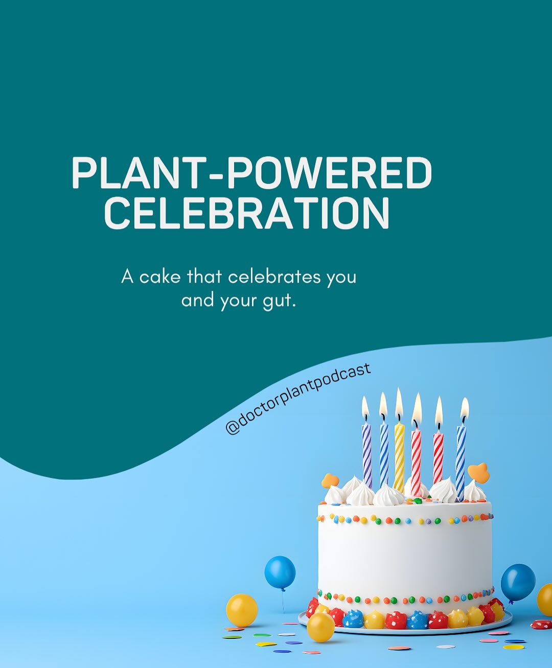 This isn’t the first time we’ve recommended some sweet swaps, but in light of Tracy’s recent celebration of her 50th birthday, we couldn’t resist talking about sweets again 🍰
🎧 Tune in Season 4 of The Plant-Powered Physicians to learn how fiber, prebiotics, and plant-based desserts fit into the bigger picture of metabolic and gut wellness.
#PlantPoweredPhysicians #GutHealth #HealthySwaps