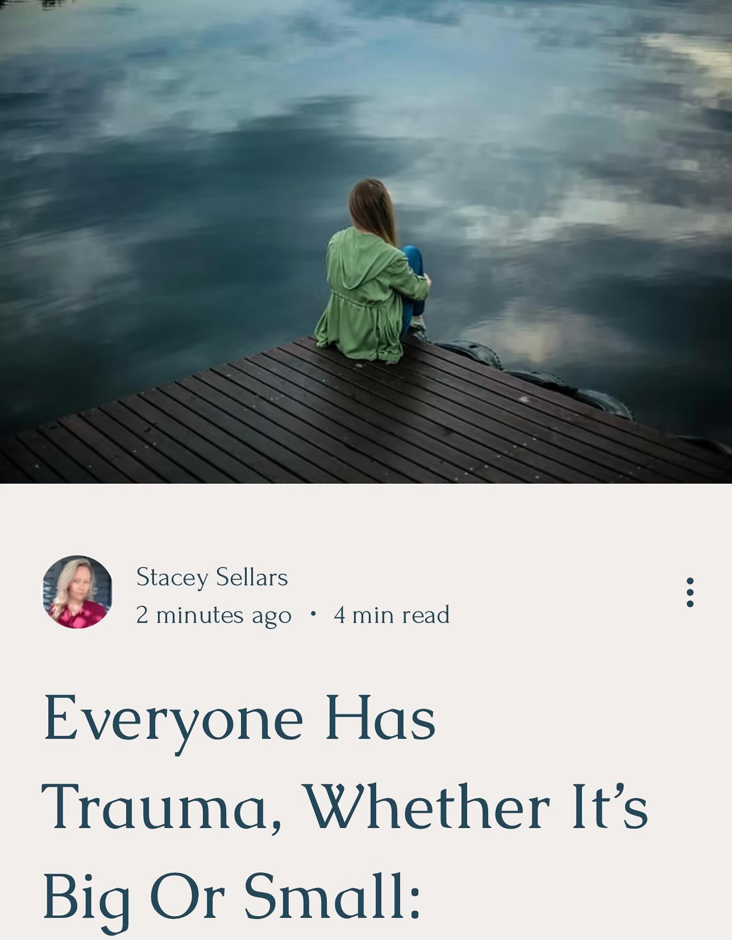 ⭐️Here’s an excerpt from my latest article:
Last weekend I helped run a workshop for the families of addicts. One of the topics we covered was trauma, and what that really means.
One of the mothers talked about how all of the professionals they’ve seen so far for her teenage son and his drug addiction have asked her what his trauma is. She’s found this extremely upsetting because she doesn’t believe that he has any trauma. She stated that he has had a “perfect life and upbringing”, with overseas holidays, the latest gadgets, etc. Unfortunately, none of the professionals she has seen has taken the time to explain what trauma can look like on a broader scale…
Trauma doesn’t always have to be a big event. Trauma can be a series of small compounding events that take root and become exacerbated over time…
⭐️To read the full article on Insta, follow the link in bio and click ‘latest article’.
To read on Facebook click the link below.
https://www.staceysellarscoaching.com/blog
#trauma #traumarecovery #understandingtrauma #shadowwork #holistichealing #bigtraumalittletrauma