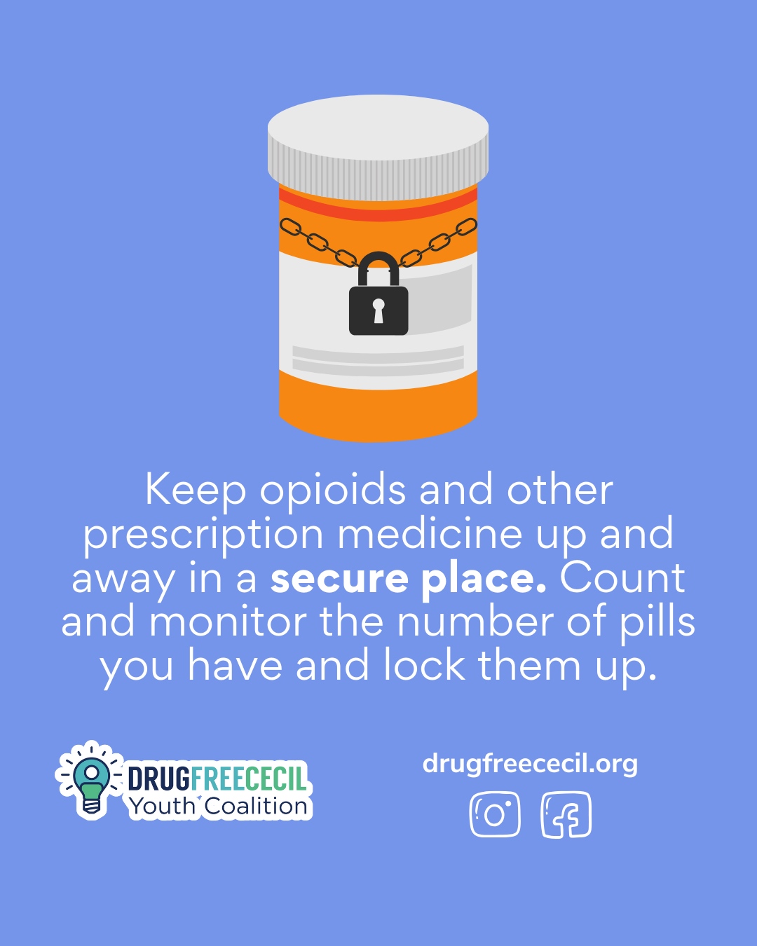Lock up your prescriptions! Keep those around you safe!
#KnowTheFactsAboutOpioids #OpioidsAreNotTheAnswer #HeroinHarmsEveryone #AwarenessEndsAddiction #TheTruthAboutDrugs #OpioidFreeFuture #NoRoomForOpioids #NotEvenOnce #StopHeroinSaveLives #TogetherWeCanEndThis #OpioidFreeLife #NoToHeroin #StopTheOpioidCrisis #HeroinKillsDreams #OpioidsStealLives #ChooseLifeNotOpioids