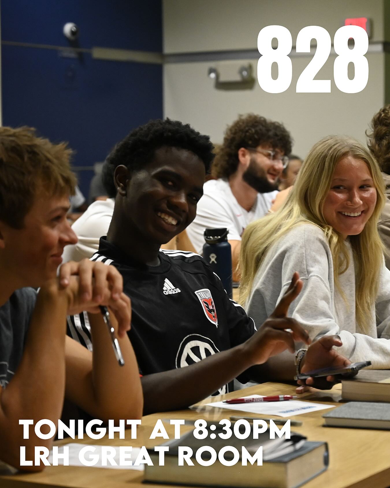 WE’RE BACK for another round of 828! 🔥 Get HYPE, because tonight we’re dropping some exciting news…👀
See y’all at 8:30 in the LRH Great Room!