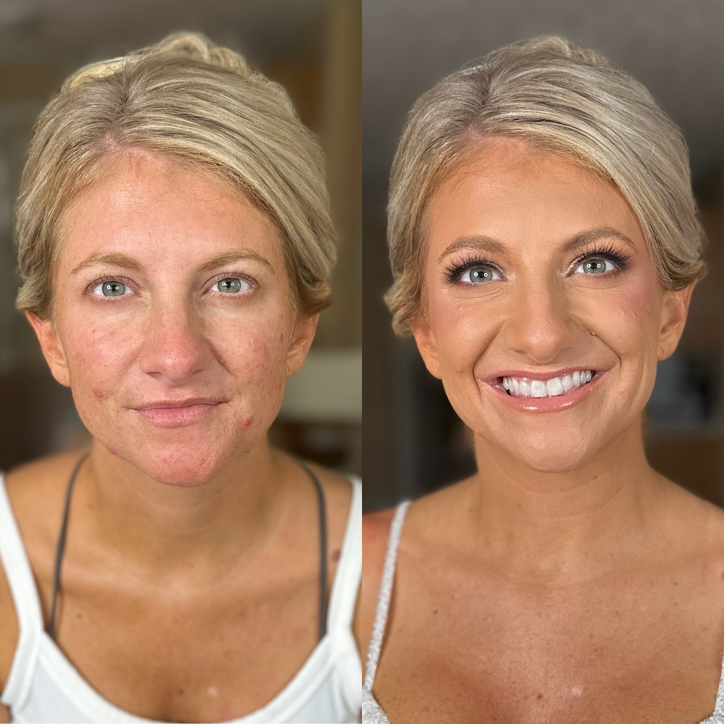 ✨ Before and After ✨
Things to know prior to your makeup trial:
1️⃣Come with a clean face
2️⃣ Send your inspo picture over prior to your trial so the artist can be prepared
3️⃣ Be realistic and give yourself grace in a world where AI is taking over and every picture is “perfect” try to find pictures that are raw and real!
4️⃣ Be honest with your artist about what you want to change
5️⃣ Dermaplaining your face prior always makes the makeup lay super smooth!
Artist Brittanie