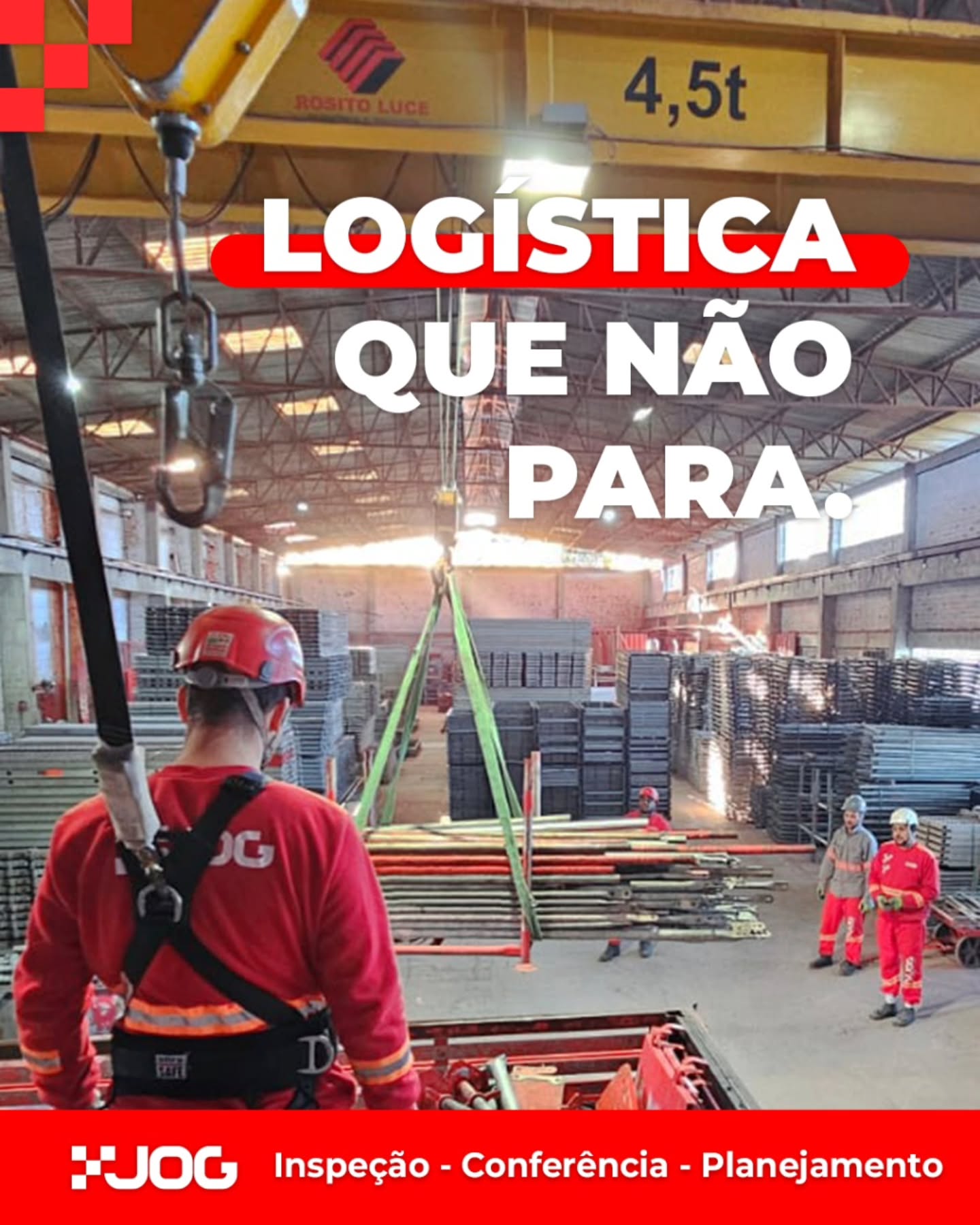 Nos bastidores da JOG, a logística faz a diferença.
Planejamos a logística, conferimos os materiais e inspecionamos a carga. É assim que segurança, agilidade e qualidade chegam juntas ao canteiro.
Salve e marque alguém do time de logística.
#JOGAndaimes #TimeJOG #Andaimes #Logística #GestãoDeMateriais #Expedição #InspeçãoDeCarga #PlanejamentoLogístico #CanteiroDeObras #ConstruçãoCivil #SegurançaDoTrabalho #NR18