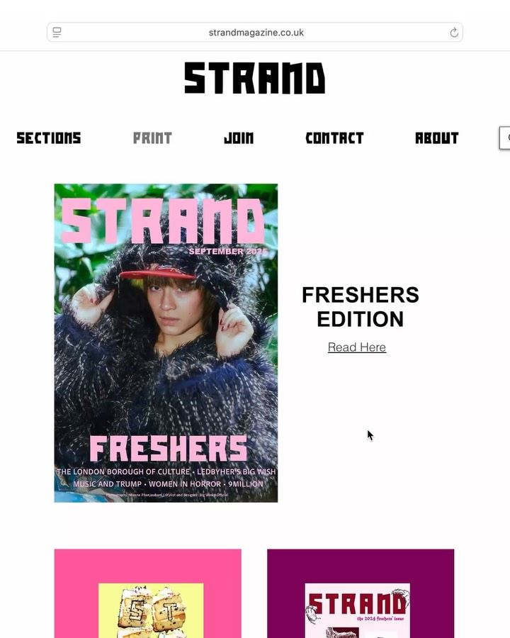 READ OUR FRESHERS ISSUE ONLINE
Click the 🔗 in bio as always & be like our favourite stylish chihuahua
More physical print copies will be in the regular spots on campus (King’s Building & Bush House entrances) tomorrow!