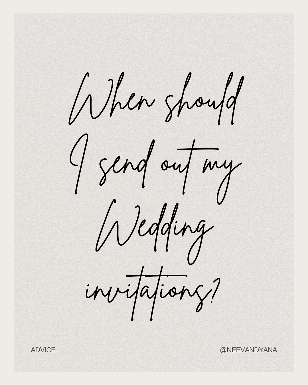 When should you send your wedding invitations?
Itās a question weāre often asked ā and getting the timing right helps everything flow beautifully in the lead-up to your day.
Hereās a simple guide to follow, swipe leftā¦
#luxuryweddingstationery #weddinginvitations #weddingplanningtips #destinationweddingplanning #luxuryweddingdesign #fineartweddingstationery #bespokeinvitations #designsbyneevandyana