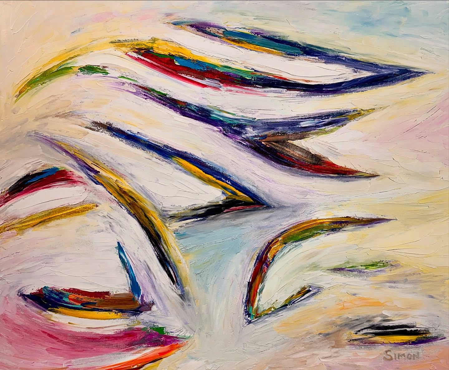 Energy Waltz, oil 24x30”
Waves of color dance
🎨
#color #oilpaint #artistoninstagram @studio136gallery #abstract #surreal @garysimonci #paletteknifepainting #paletteknife #waltz #strauss #garysimonci