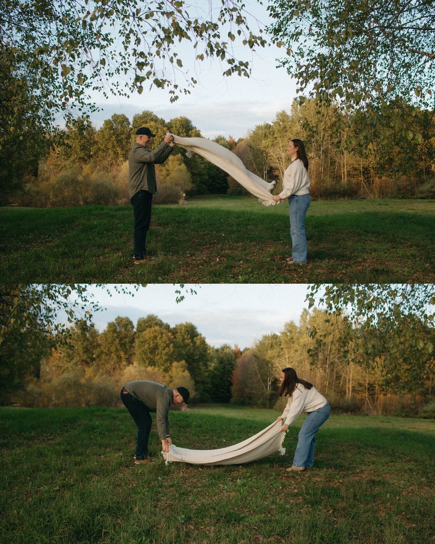 DJ and Brittany are the kind of couple that makes love feel simple, full of laughter, quiet moments, and shared adventures. They just bought the sweetest home tucked along an old golf course, where sunsets spill across the fairway and every view feels like a deep breath.
We spent the evening doing what they love most, riding around in their golf cart, soaking up the peace that comes with this new season. Toward the end, their pups Bert and Ernie joined in, tails wagging and hearts happy (:
Next year, these two say “I do,” and something tells me it’s going to be every bit as genuine and heart-filling as they are.
#EmpoweredPhoto #MichiganCouples #CinematicLoveStory #GrandRapidsPhotographer #EngagementPhotos #StorytellingPhotography #DogLovers #GolfCourseEngagement #MichiganWeddings #CouplesWhoPlayTogether #GoldenHourMagic