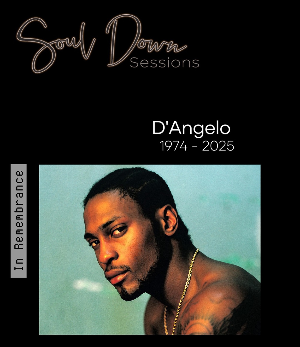 Really hurt and heartbroken to hear of the loss of Michael Eugene Archer, a true maestro better known as DβAngelo.
His essence, music, and impact will continue to echo through generations to come. As he transcended the role of an artist and reshaped the landscape of R&B and Soul.
The artistry was raw, genuine, and transformative that left an unforgettable impression. ποΈπ©΅
May he rest in eternal peace.
#DAngelo #LegendsNeverDie #rnb #soul #souldownsessions #neosoul