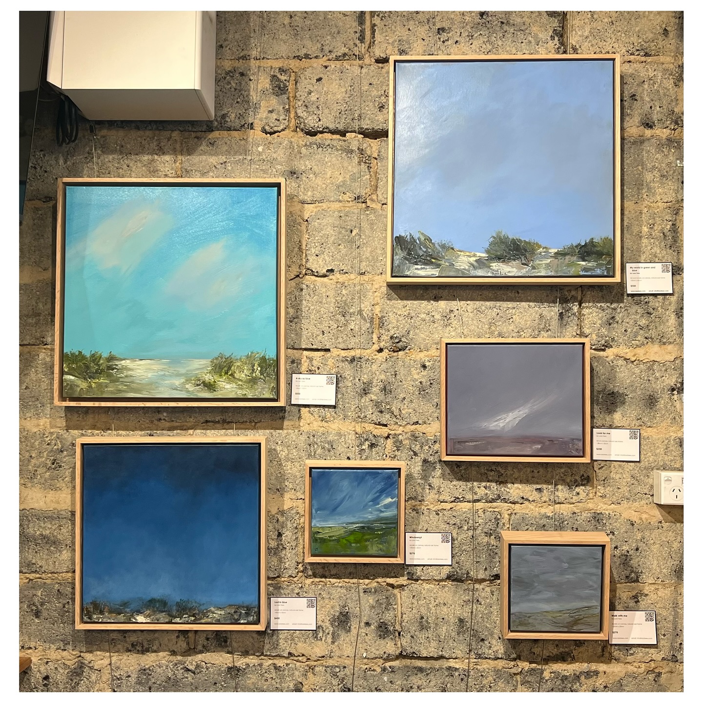 It’s warming up, the days are getting longer and brighter and summer is on its way! If you’re longing for blue skies and summer holidays then I hope this collection brings you joy ☺️
On show @nany_gallery until 1 November. If you can’t get to Warrandyte then you can also view the paintings on my website- link in bio ☺️
The NaNY Gallery is housed in the Now and Not Yet Cafe in Warrandyte. Pop in for a coffee or a bite to eat and enjoy this taste of summer 💙☀️