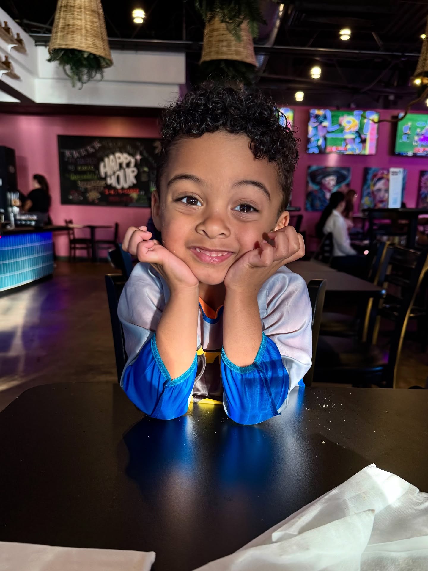 This little man is hilarious, smart, and always keeping me on my toes. Every time he says, “Dad, will you play with me?” it gets me every time - no matter what I’m doing or even if I can’t at that moment, my answer is always yes.
Every night I ask him about the best and hardest parts of his day. Tonight he said, “The best part was going to the restaurant with you. The hardest part was picking up my toys.” Yes, me too, boo bear… me too. 🤣