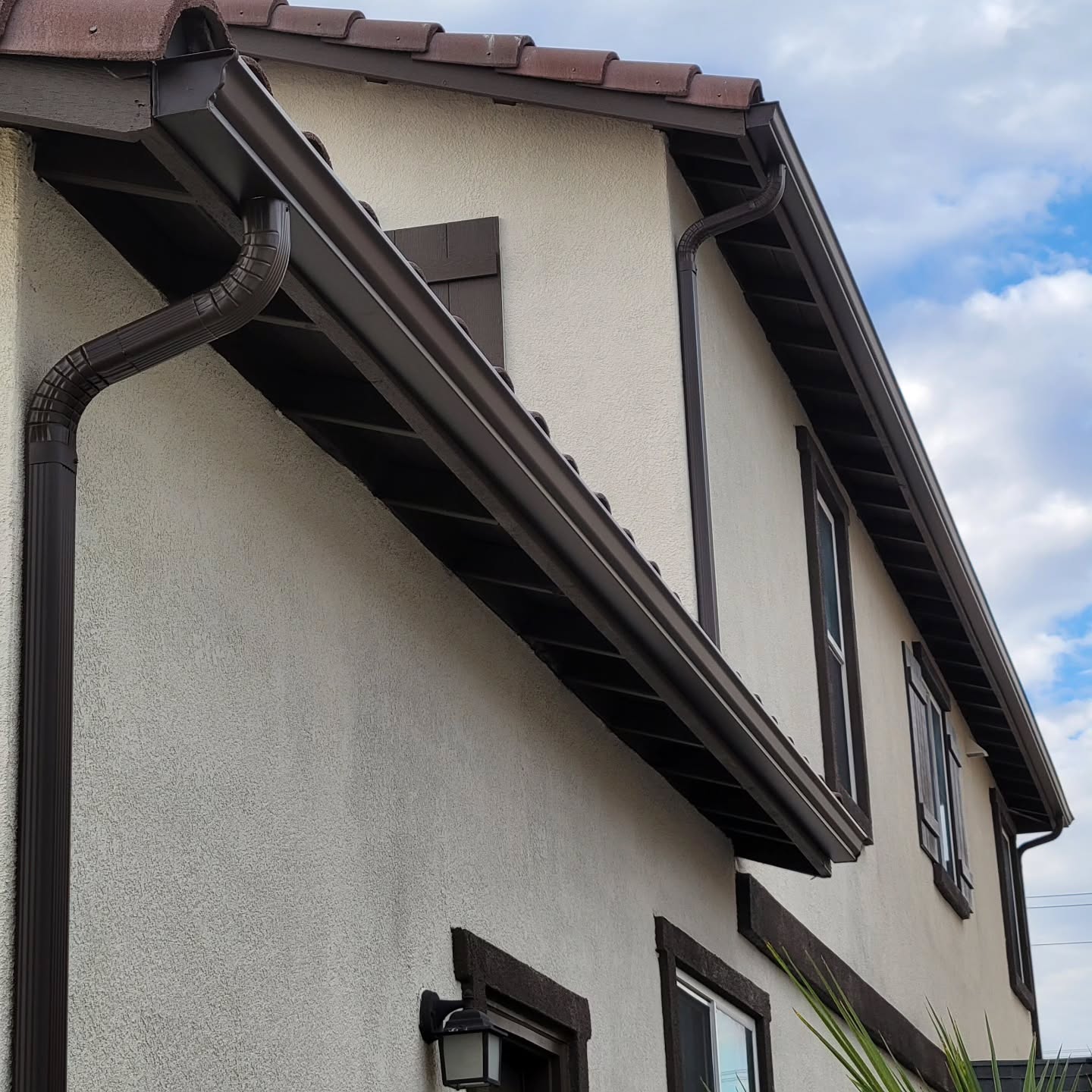 5 Inch K-style Gutter Color Musket Brown