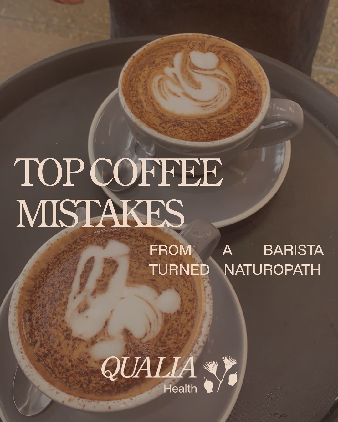 I spent a decade making coffee for others — and myself — and some of our daily routines aren’t as harmless as they seem.
Daily sugar, syrups, mochas, oat milk, coffee before breakfast, and even takeaway cups can quietly affect blood sugar, energy, mood, hormones… and the environment.
Small swaps can make a big difference:
• Opt for unsweetened almond/soy/macadamia milk and/or honey instead of your caramel shot
• Pair your coffee with protein and healthy fats
• Bring your own reusable cup… or take a second to dine in (it tastes better anyway)
Save this post for your next coffee run! ☕