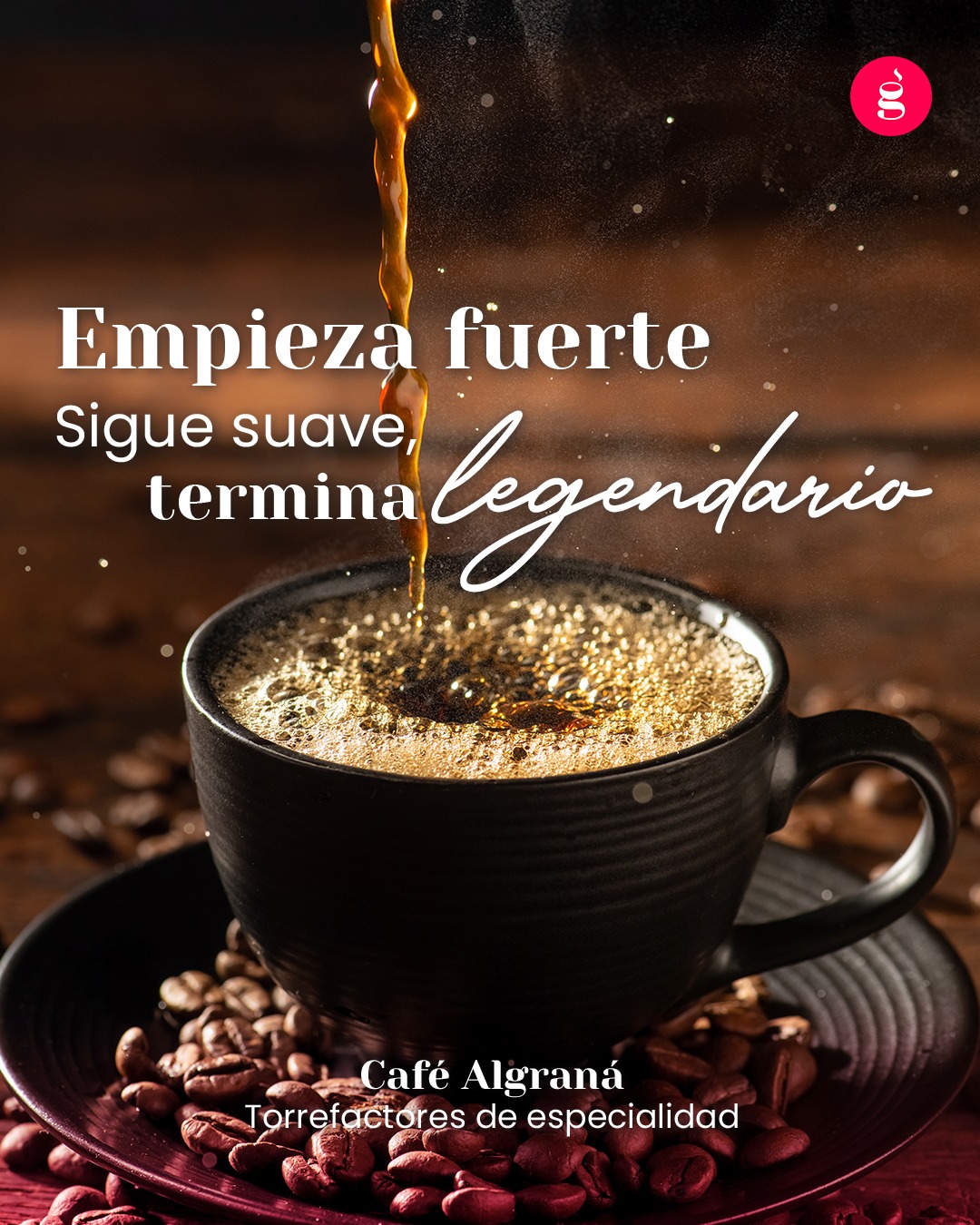 ☕🔥 Empieza fuerte.
🌿 Sigue suave.
✨ Termina legendario.
Tu ritual, tu café, tu energía.
#CaféAlgraná #CoffeeExperience #CoffeeTime #CoffeeLovers