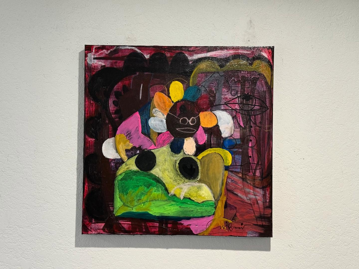 Hello art lovers,
Here’s a new painting for you , this one’s titled Laughing Through It.
Acrylic on Canvas.
This piece is about how we sometimes laugh in disbelief at what’s happening around us. It’s not a joyful laugh , it’s that kind of laugh that comes when things just don’t make sense anymore. The bright colors and playful shapes hide something deeper, that uneasy feeling we all recognize.
It connects to my earlier painting Total Meltdown. Both are staring at the same uncertainty, the same social and political space we’re all living in. But while Total Meltdown looks at it in shock, Laughing Through It laughs through it, because sometimes that’s the only way to deal with what’s happening.#LaughingThroughIt. #WillFrancisArt #AcrylicOnCanvas #ModernArt #ContemporaryArtist #ArtThatSpeaks #AbstractExpressionism #SocialCommentary #VisualNarrative #PoliticalArt #BayAreaArt#gallery #abstractart #artist