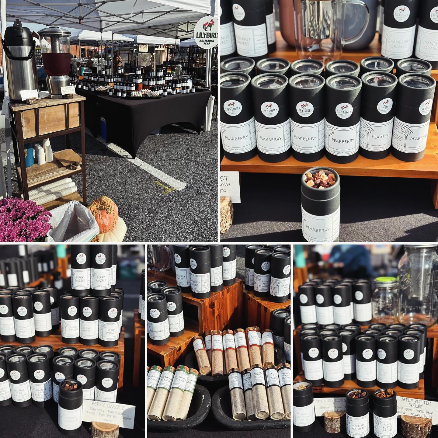 So happy to be in Kennet Square with @clovermarket today until 4pm. Come out and enjoy this beautiful day and snag the last of our Fall blends for the season!